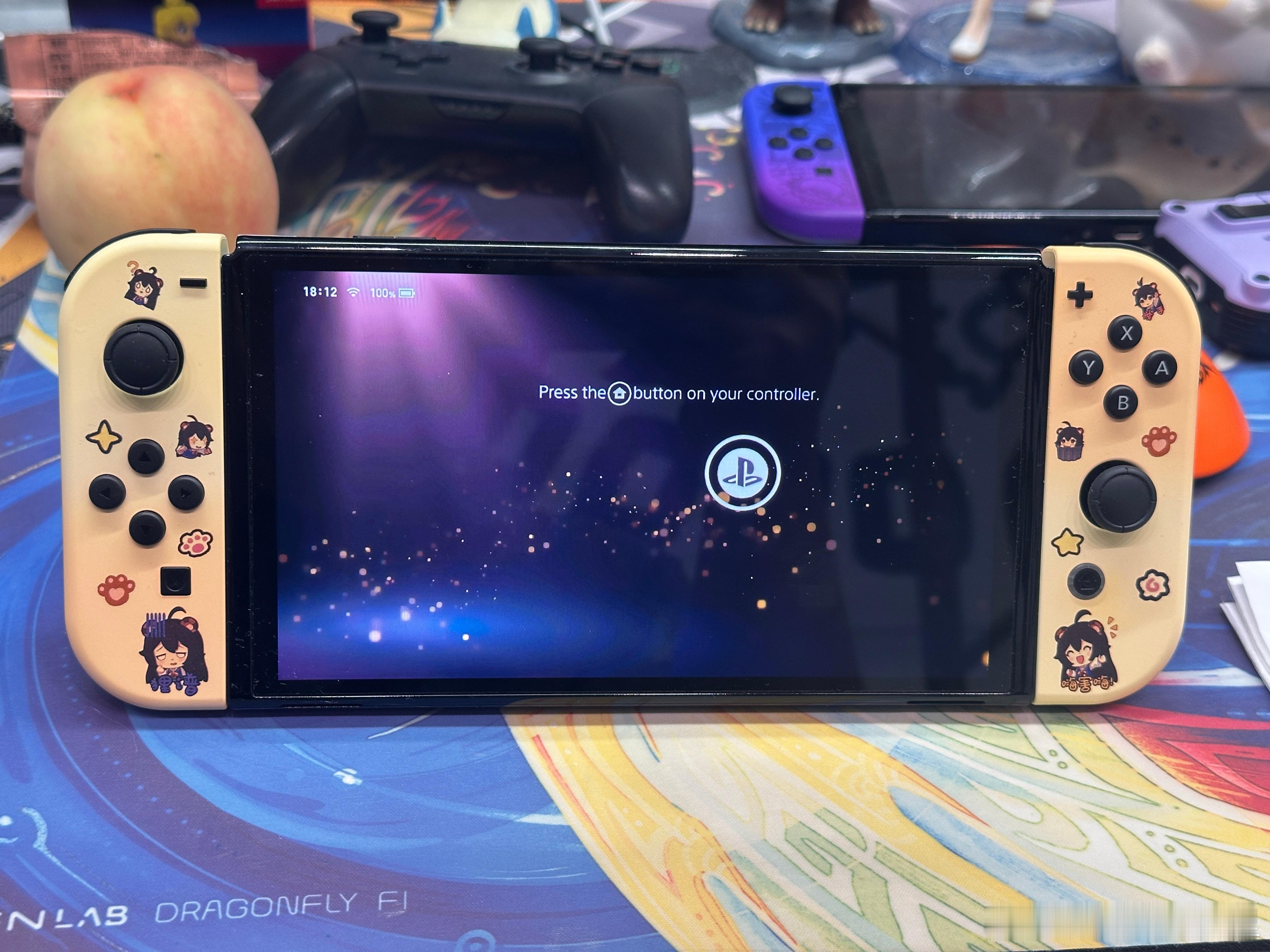 拿到了任天堂和索尼联名的未发布switch[柯基] ​​​