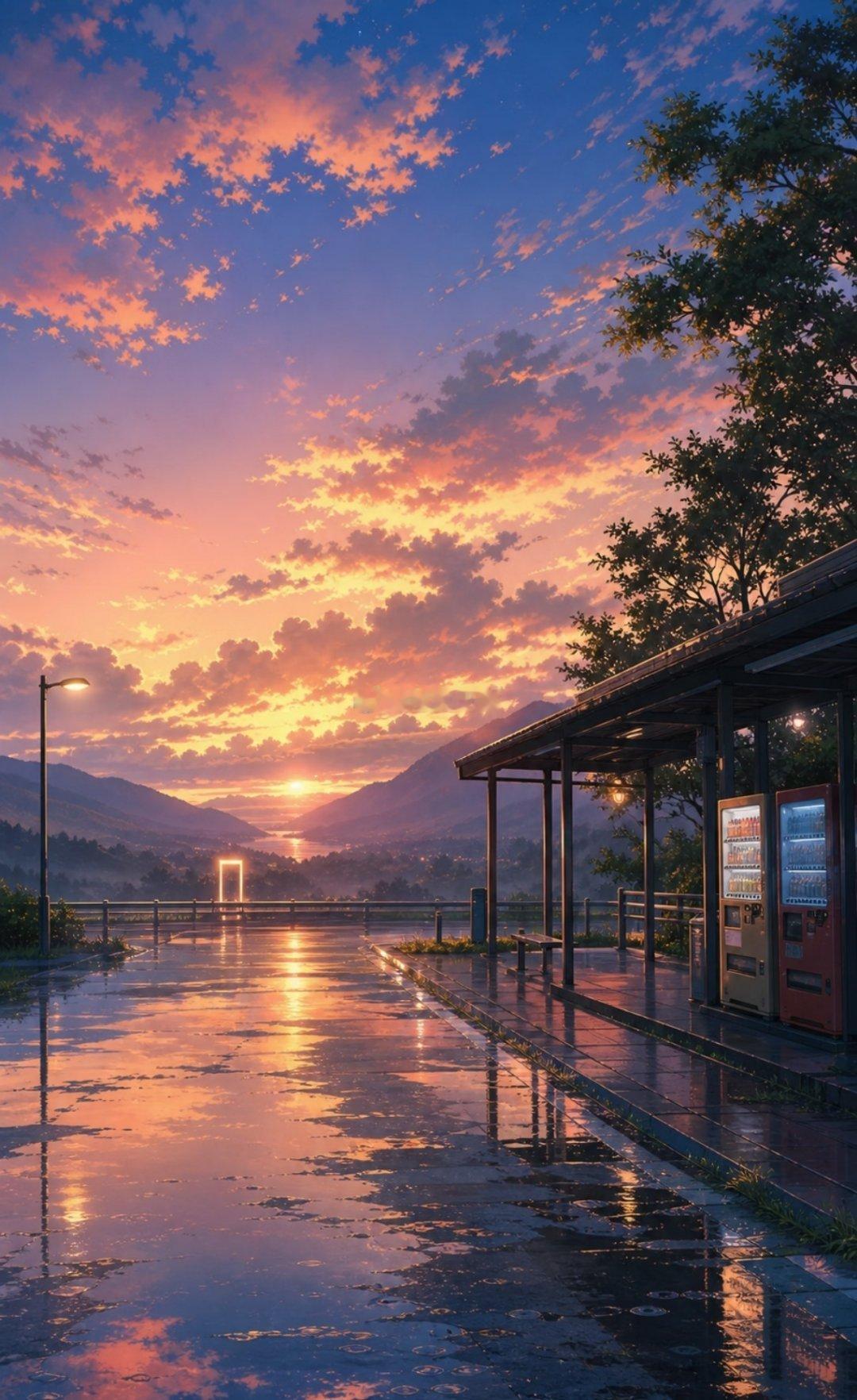动漫仲夏狂欢季盛夏壁纸大放送 藏在《铃芽之旅》里的夏日任意门✨山野花海、海边废墟