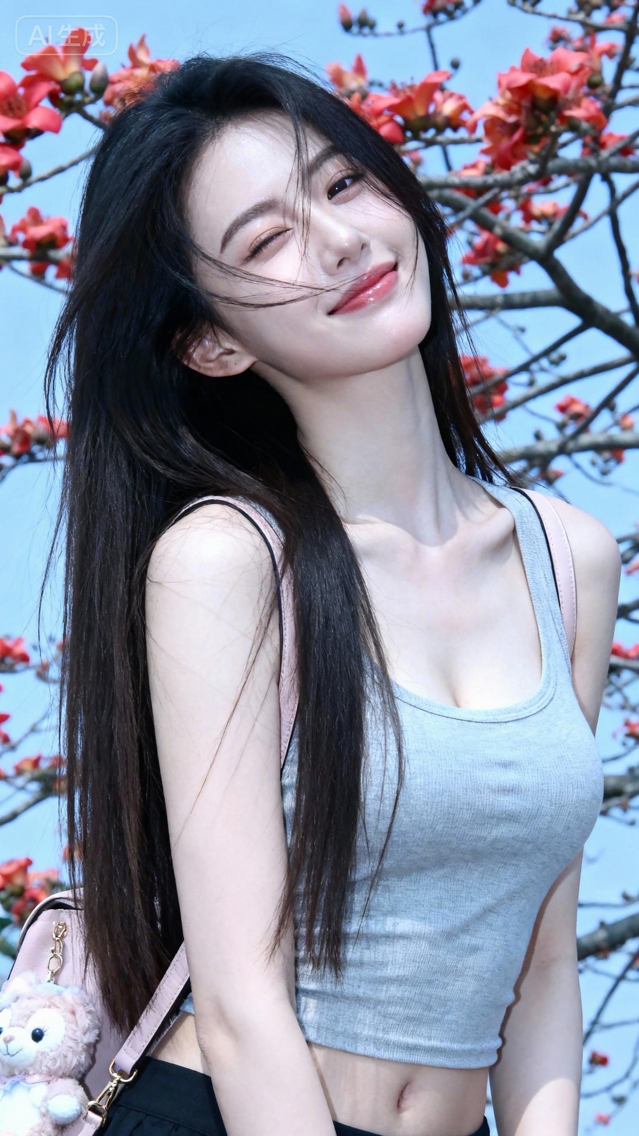 辣妹穿搭大赏 清纯女神 美女 性感辣妹 女生自拍