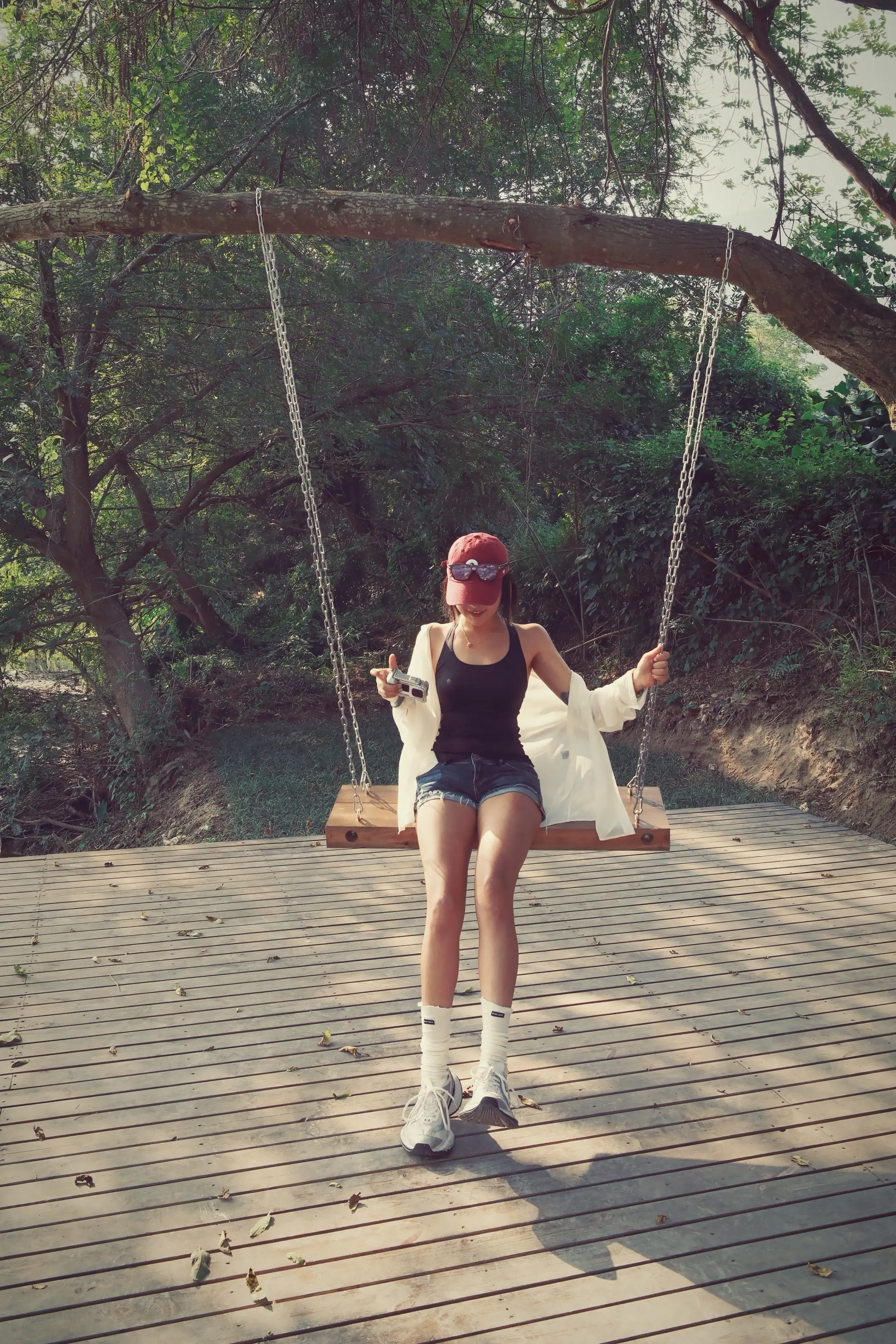 夏天的余温不曾散去。    📷