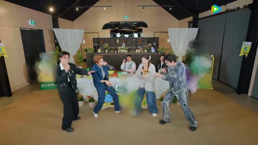 刘宇宁陈星旭王玉雯林一正式出道刘宇宁再唱阿卡贝拉临时集结的四人小队带来阿卡贝拉表