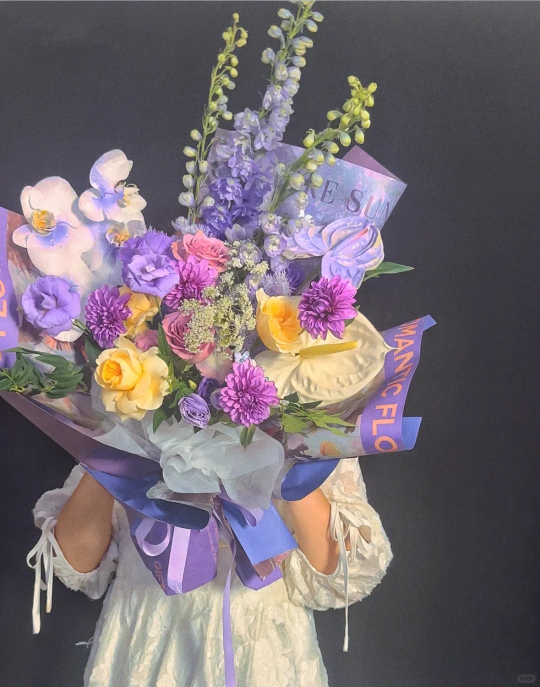 紫色盲盒花束💜