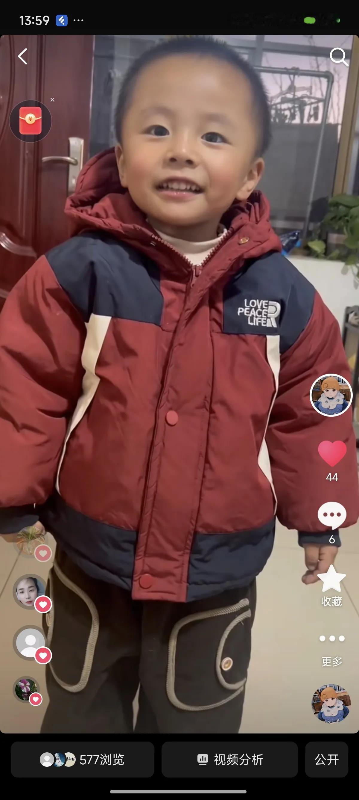 每当遇到不顺的时候。就看一看儿子的视频。看着儿子那可爱的模样。瞬间感觉一切烦恼都