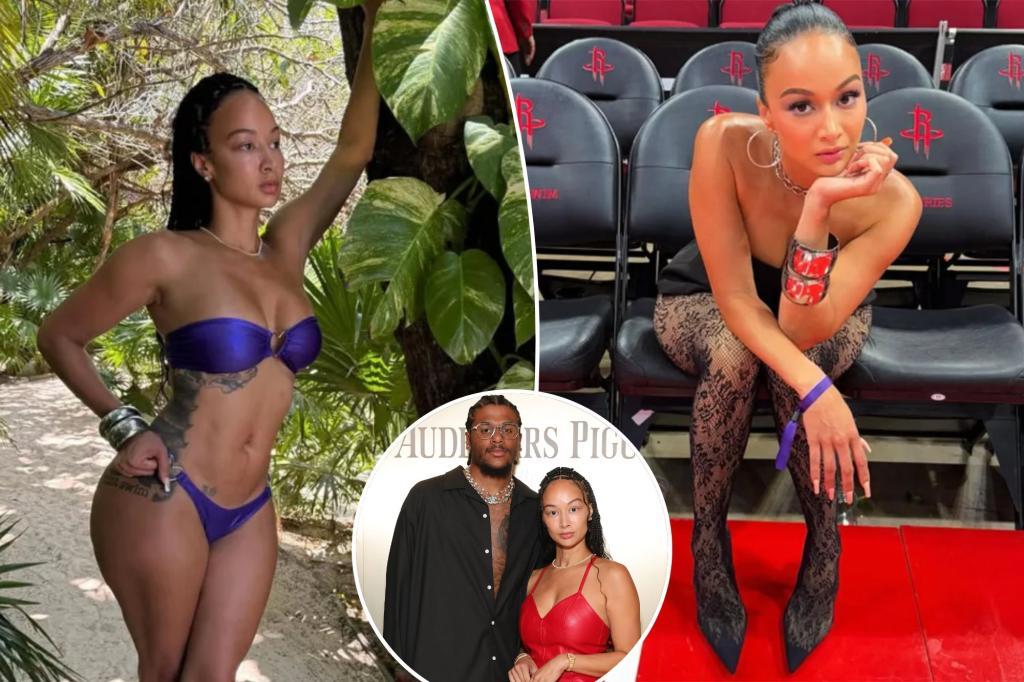 杰伦格林的女友Draya Michele谈格林被交易到太阳一事。这是我第一次经历
