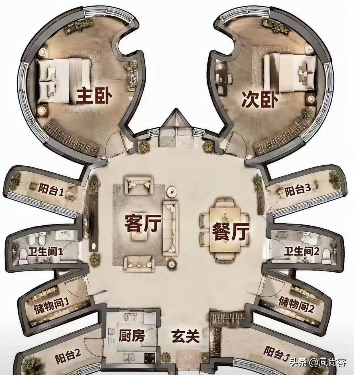 这种个性房型，应该会很受欢迎吧？
