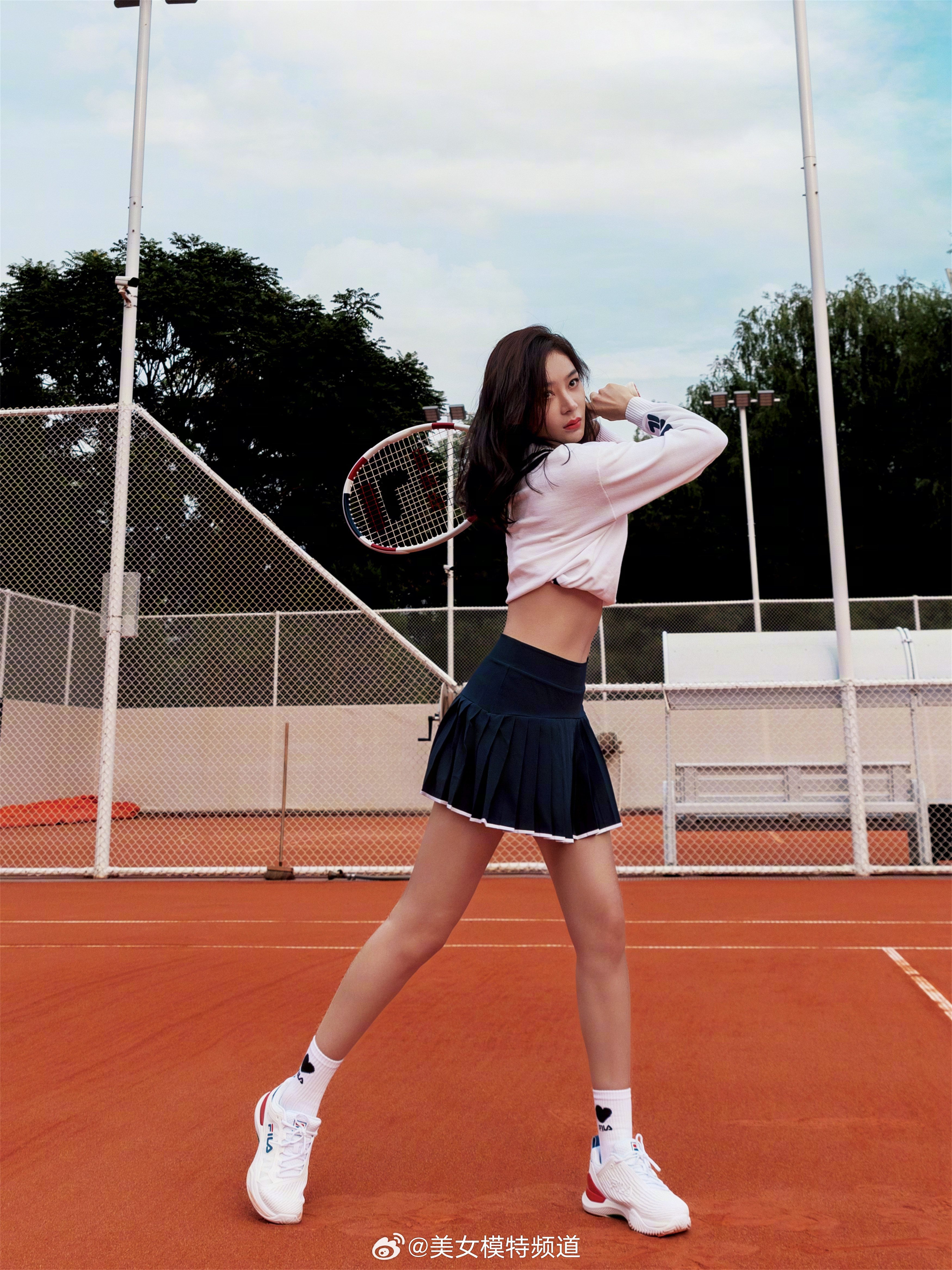 袁姗姗运动风写真 