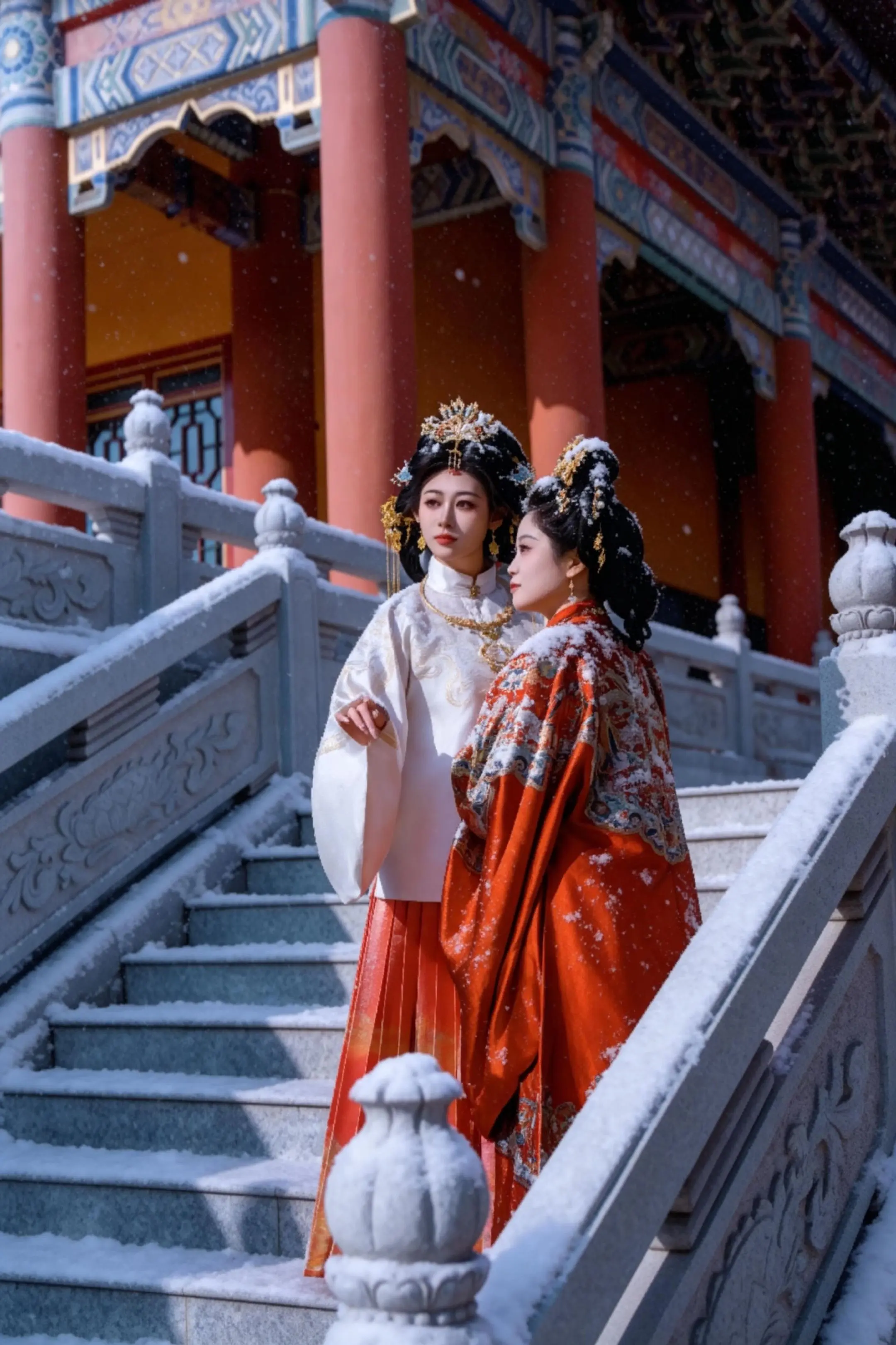 姐俩好。