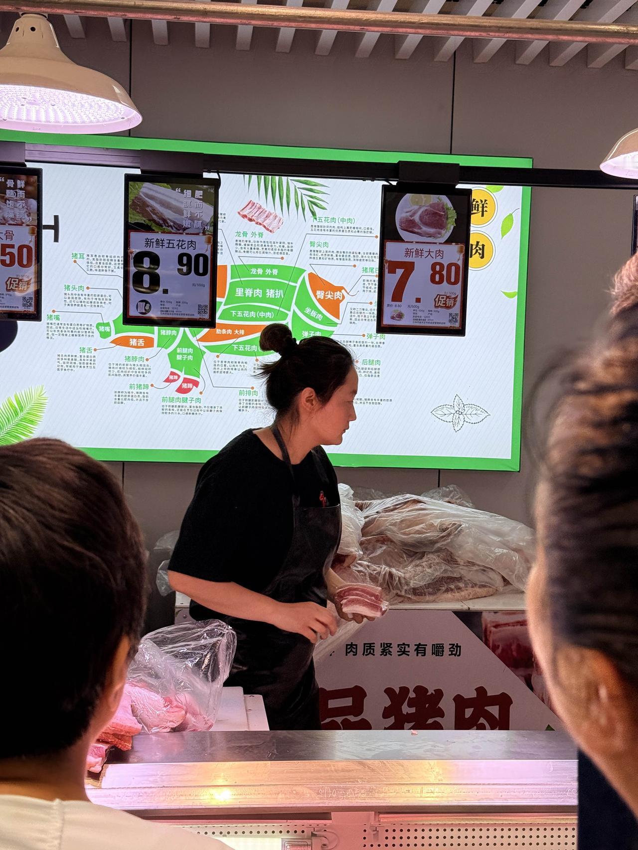 肉价都快赶上鸡蛋的价格了～