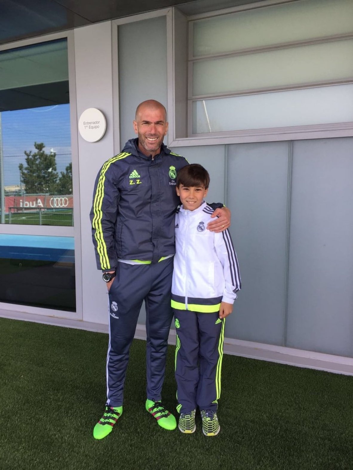 Zidane x Gonzalo García, 2015/16. 🤍✨ 欧足