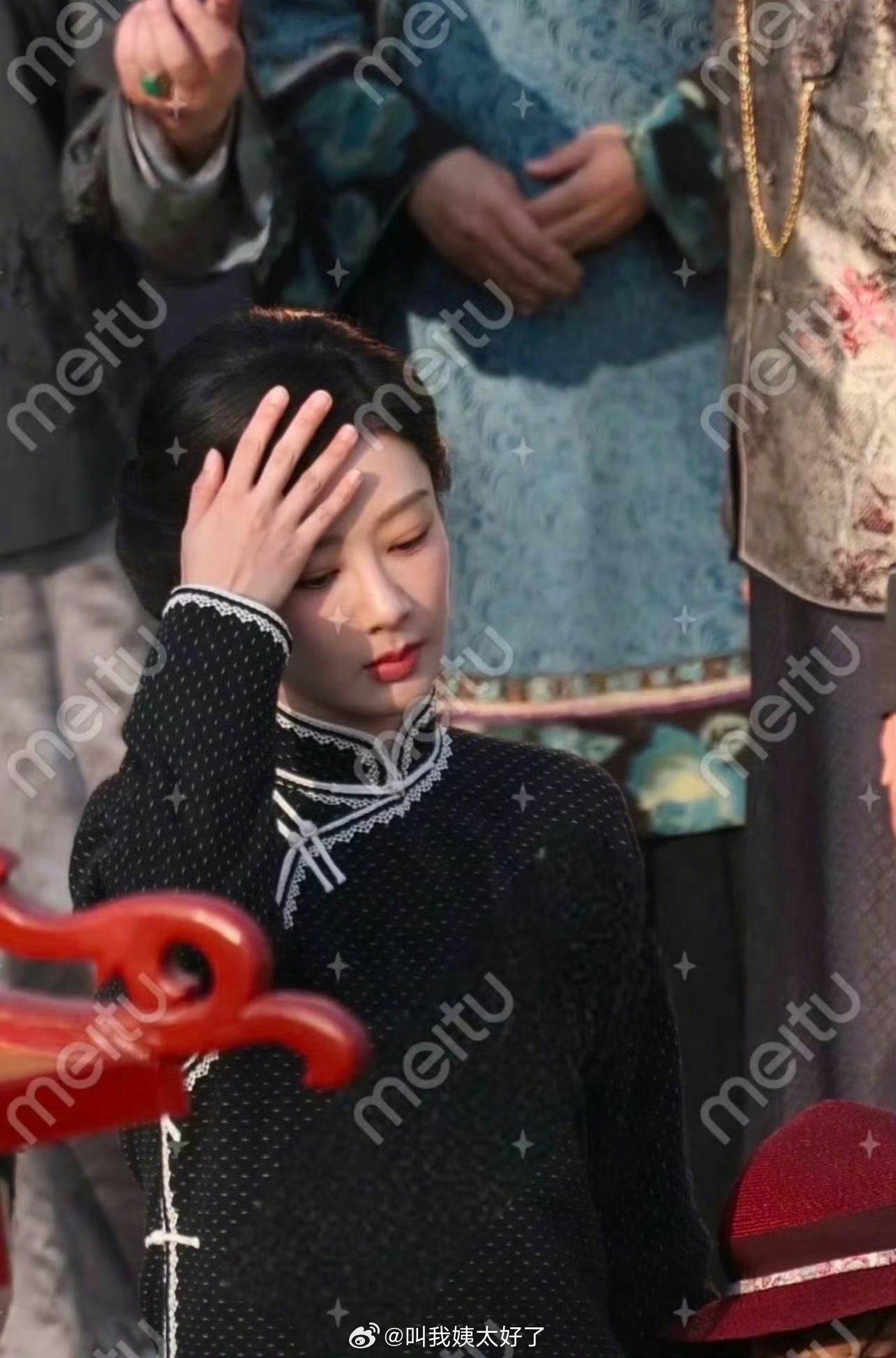 杨紫的《玉兰花开君再来》最新路透🈶，这个造型怎么样？ 