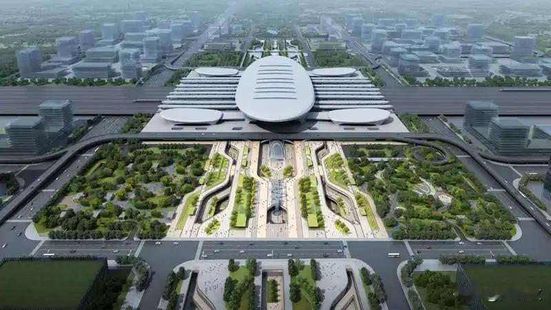 一期 4.8 万㎡已经很惊艳，临沂北站终极 10 万㎡有多震撼？
不少旅客初见临