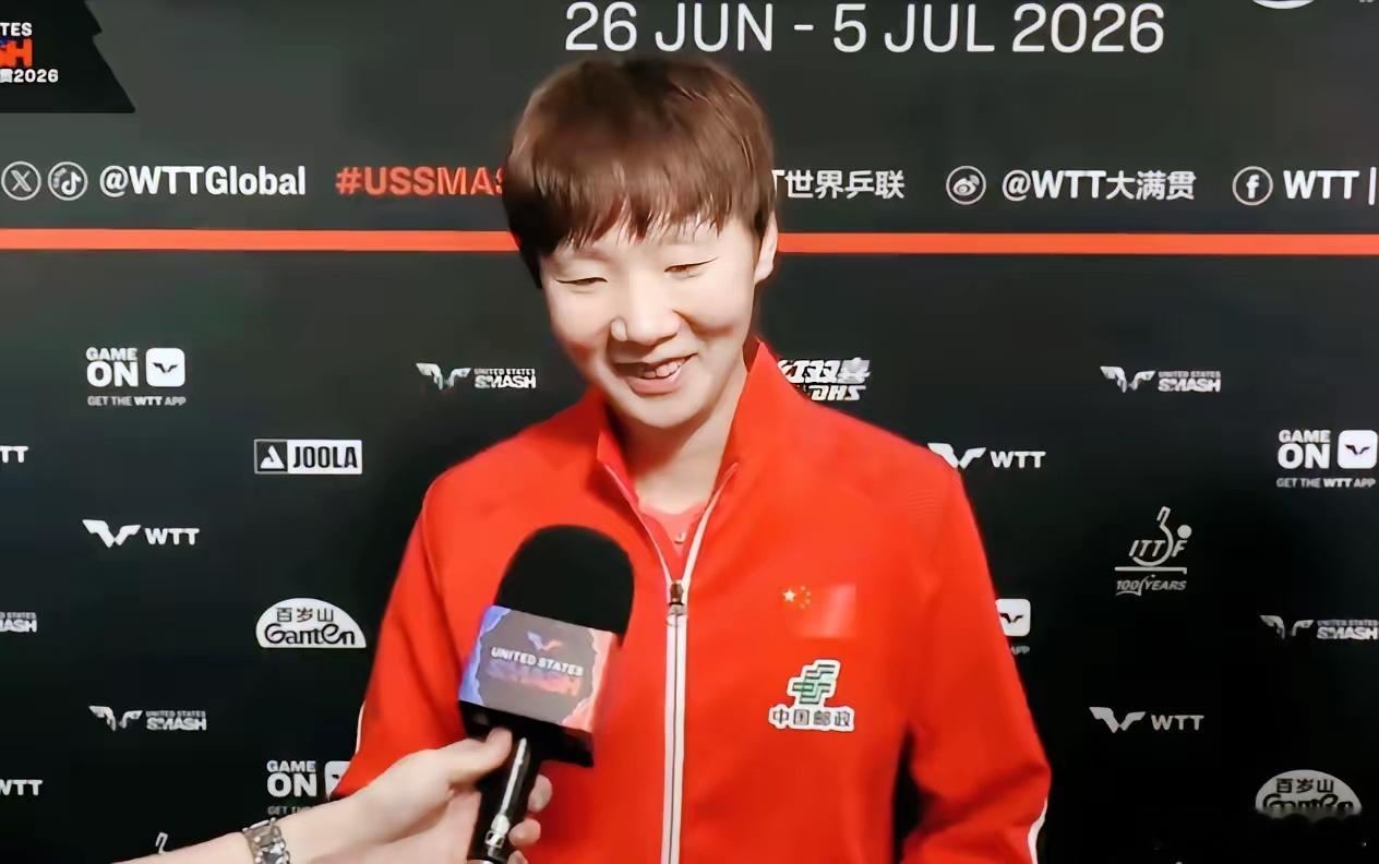 王曼昱3:0拿下对手后，说了两点困难！鳗鱼说：今天拿下小朋友，自己发挥还算正常。