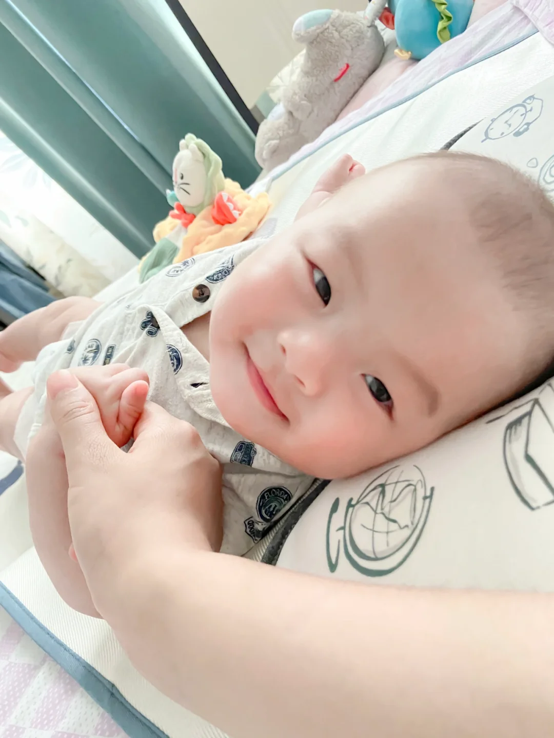 这是我产检一路绿灯❤️生下的满眼是我的儿子