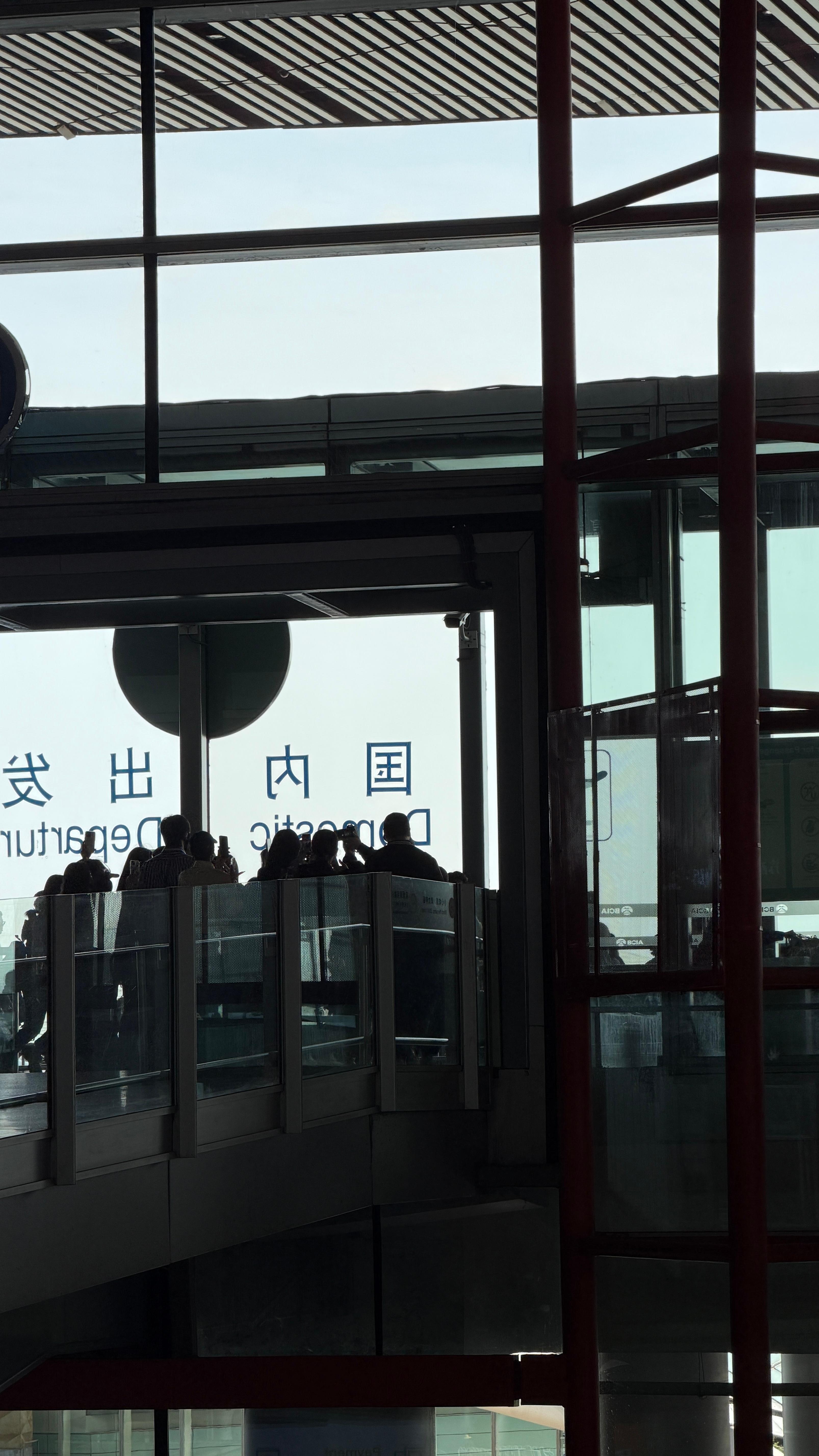 在机场又看到明星接机啦🌟这是谁呀？能看出来吗