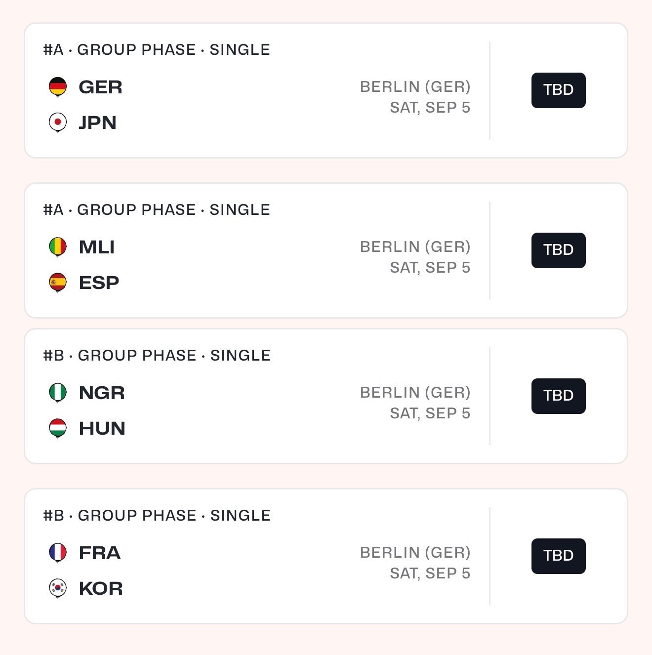 2026年德国女篮世界杯 中国女篮小组赛赛程已出9月4日 美国vs中国9月6日 