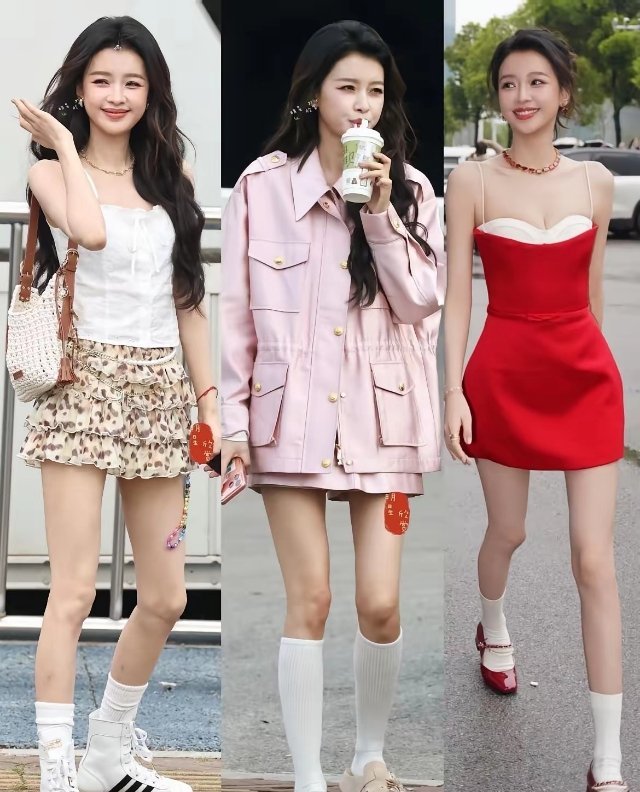 孙怡穿着短裙，站在一群长裤姐姐中间，格外扎眼。三十三岁，离婚四年，她在《乘风20