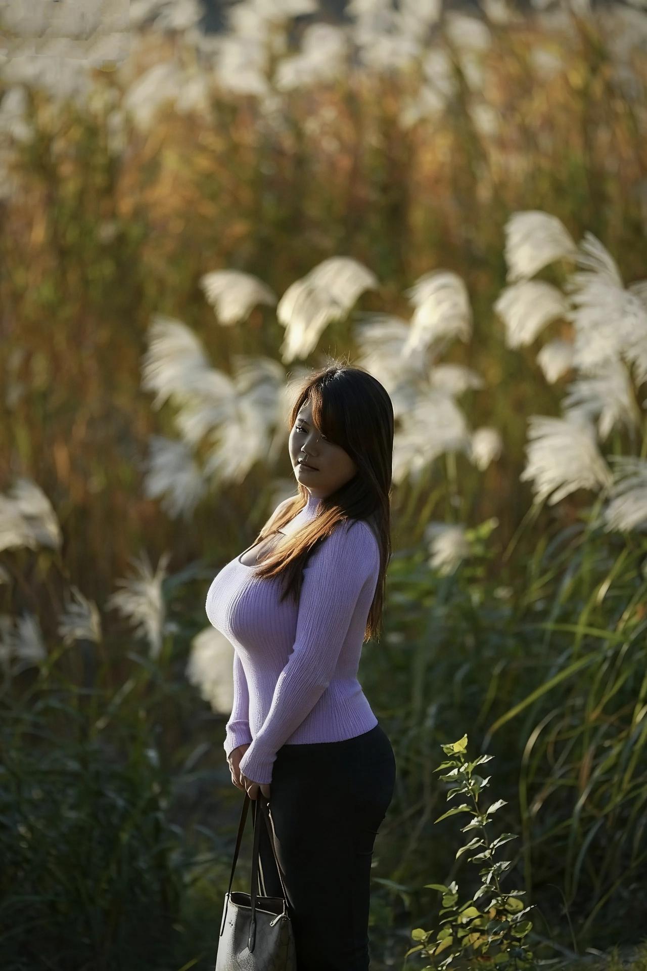 还是难以抗拒紫色男人为什么喜欢丰满型的女人呢？ 分享一张随手拍的女儿照片