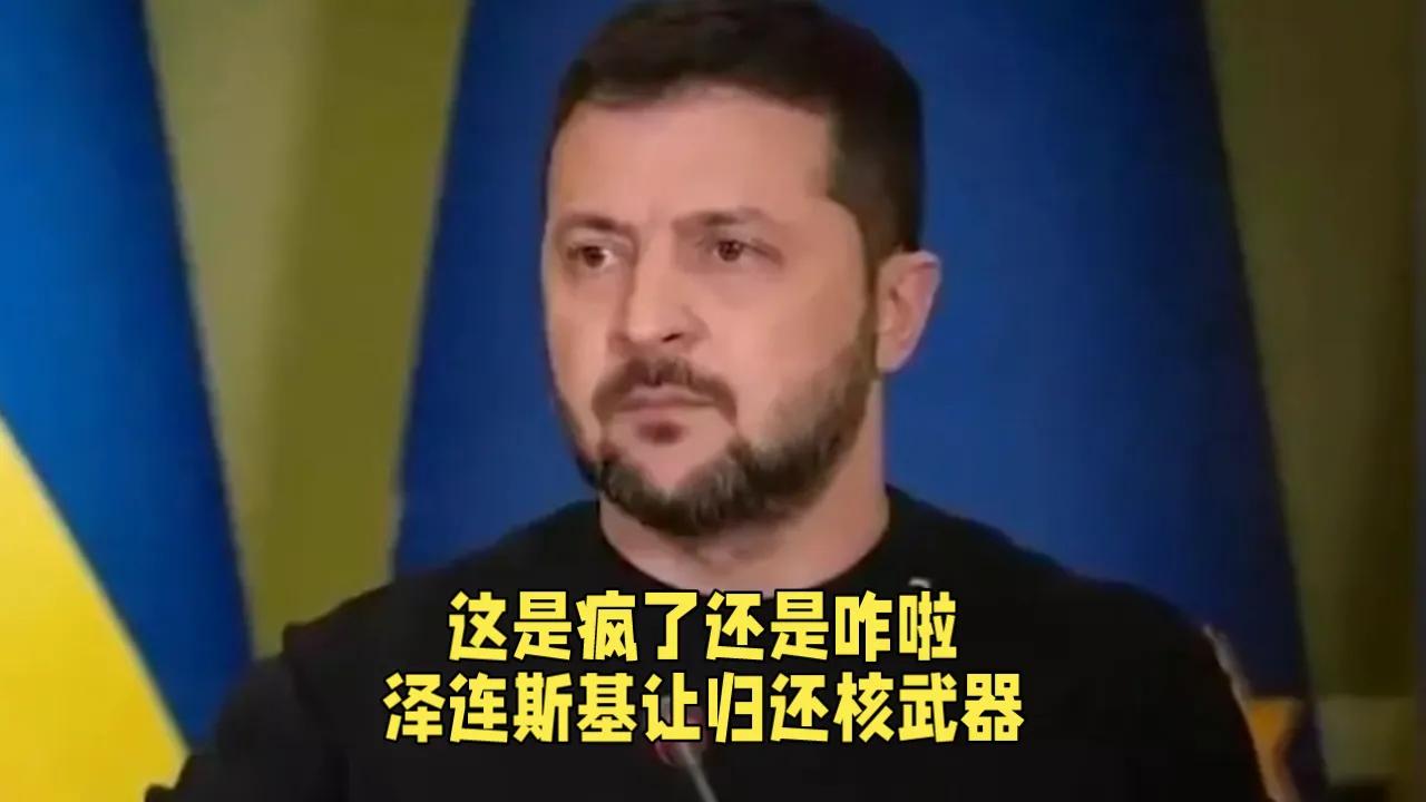 这是疯啦还是咋啦？

乌克兰总统泽连斯基又变了，说若不能让乌克兰快速加入北约，就