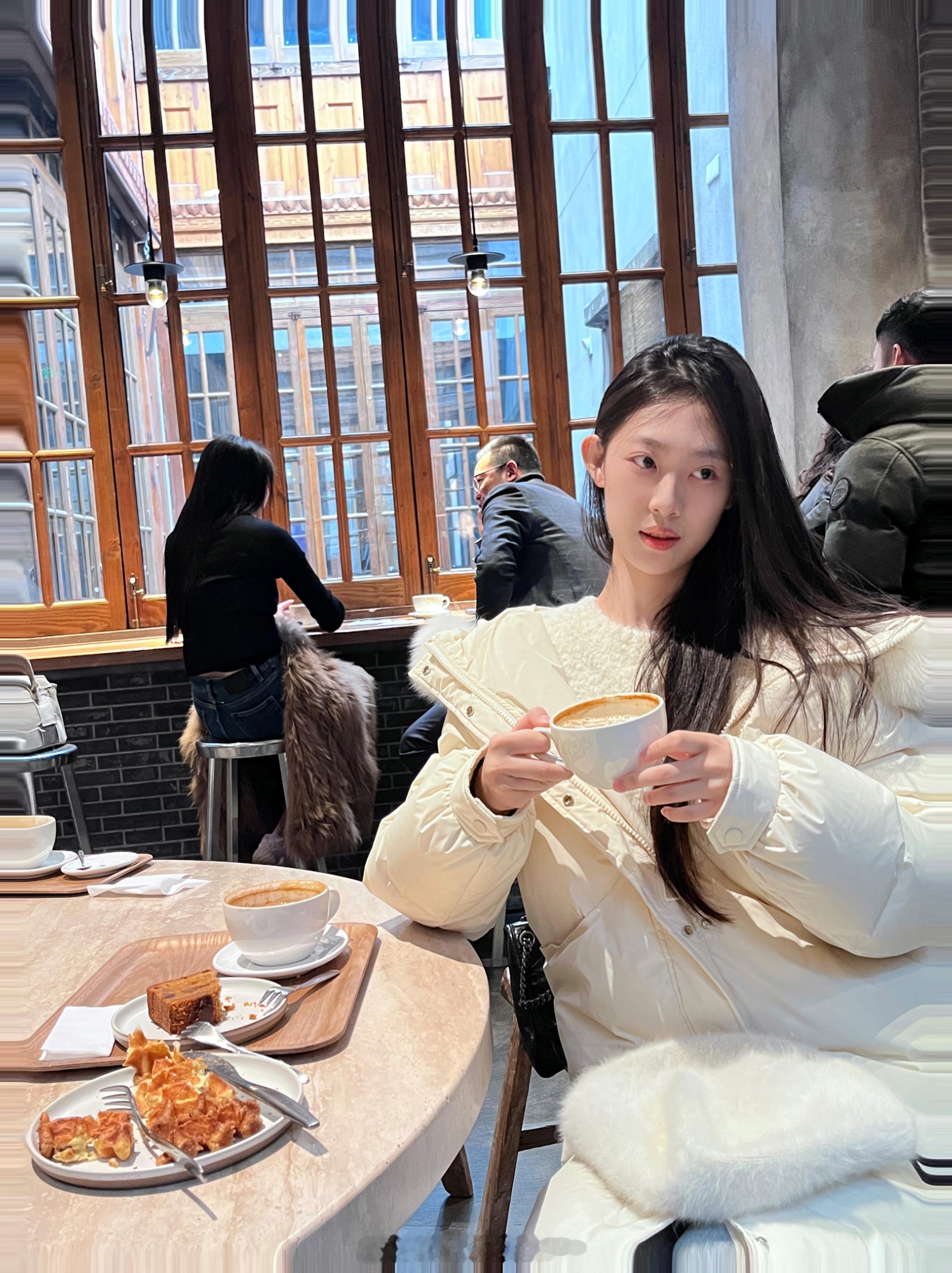 喜欢blue bottle的无花果蜂蜜蛋糕：）🍴 ​​​