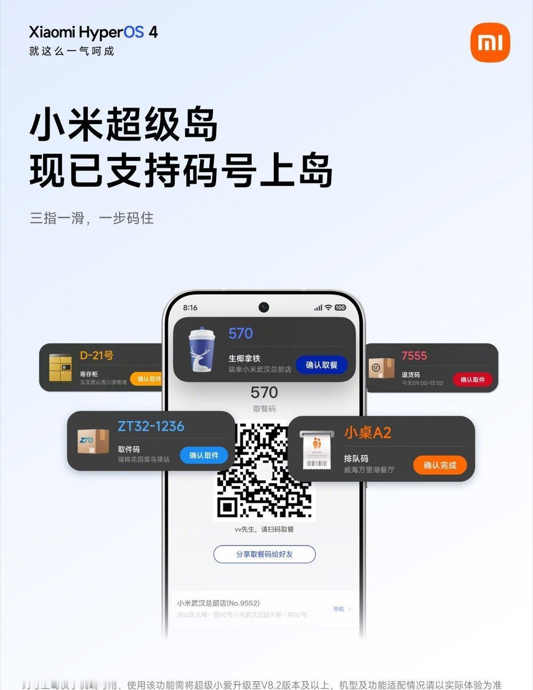 小米澎湃 OS 4 码号信息上岛功能今日正式上线：

据官方介绍，目前“码号上岛