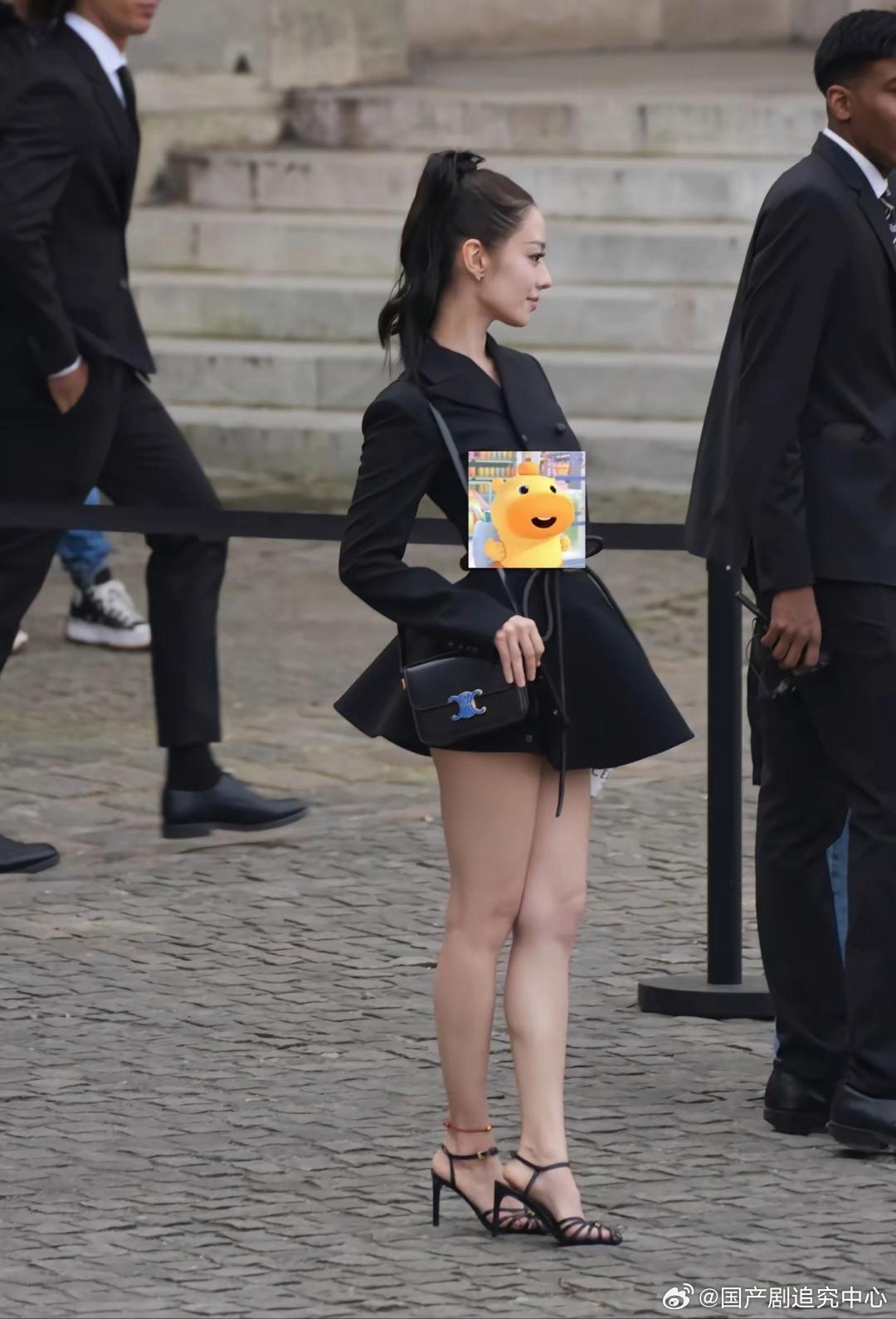 吉娜时装周太漂亮了 