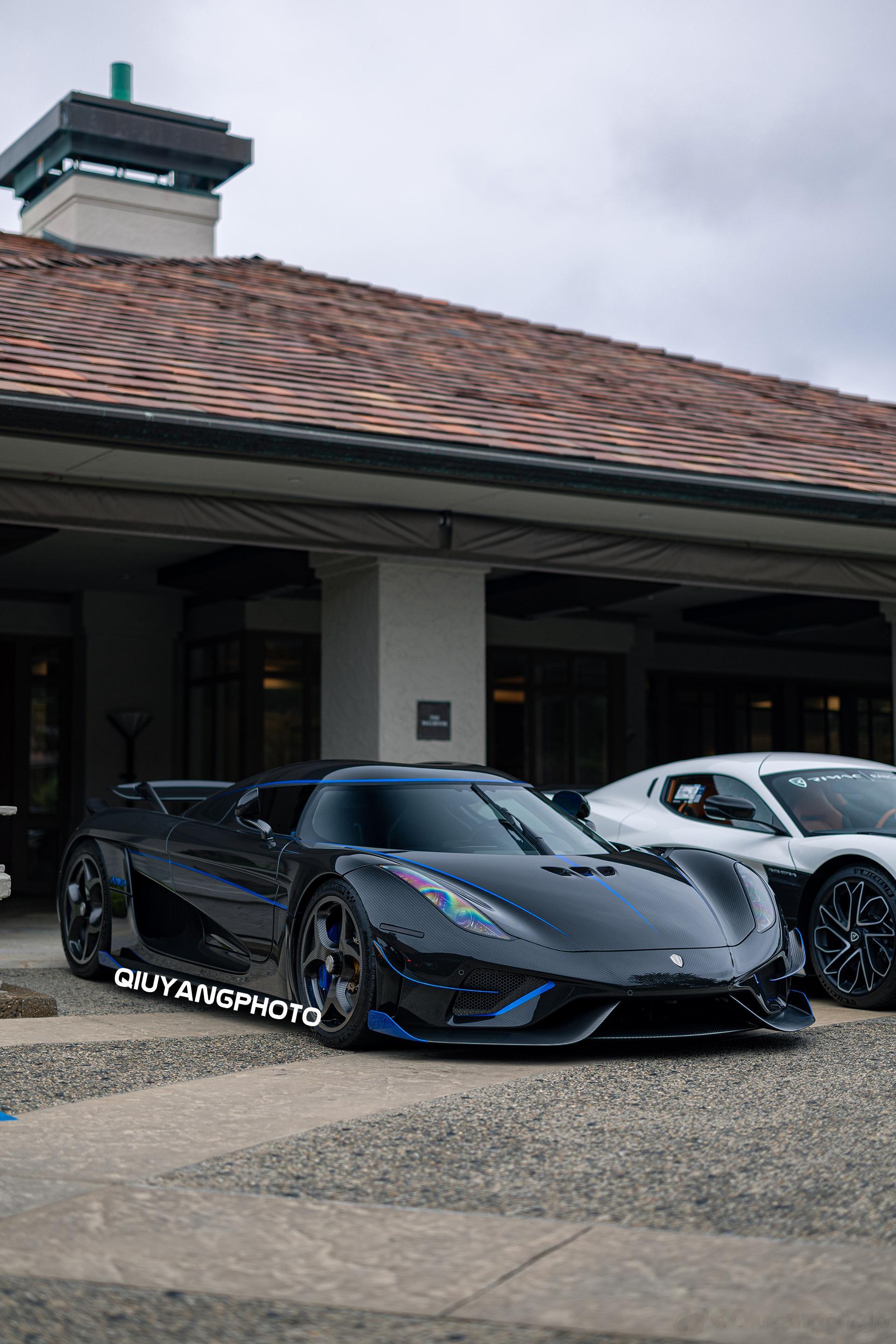 Koenigsegg Regera #cars01豪车拍# 全碳+蓝色拉花 ​​