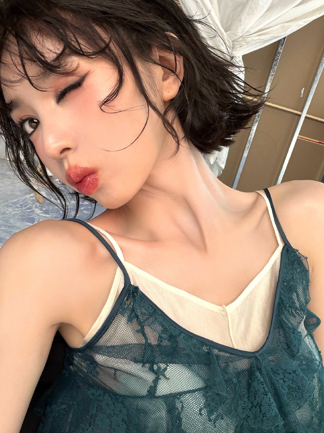 金鹤龙发的田曦薇金鹤龙化的田曦薇微野出逃妆 好美啊 ​ ​​​