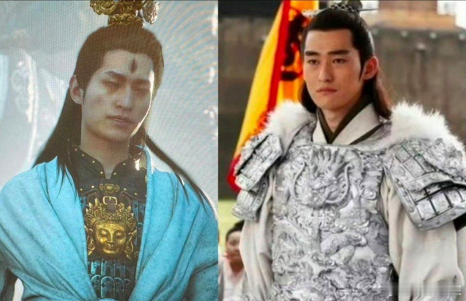 #二郎神 张翰#一但接受了这个设定，就走不出去了哈哈哈！！真的好像啊谁懂！这届网