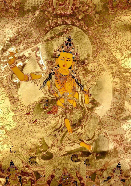 遇见文殊菩萨，不要无视，评论很灵！运势