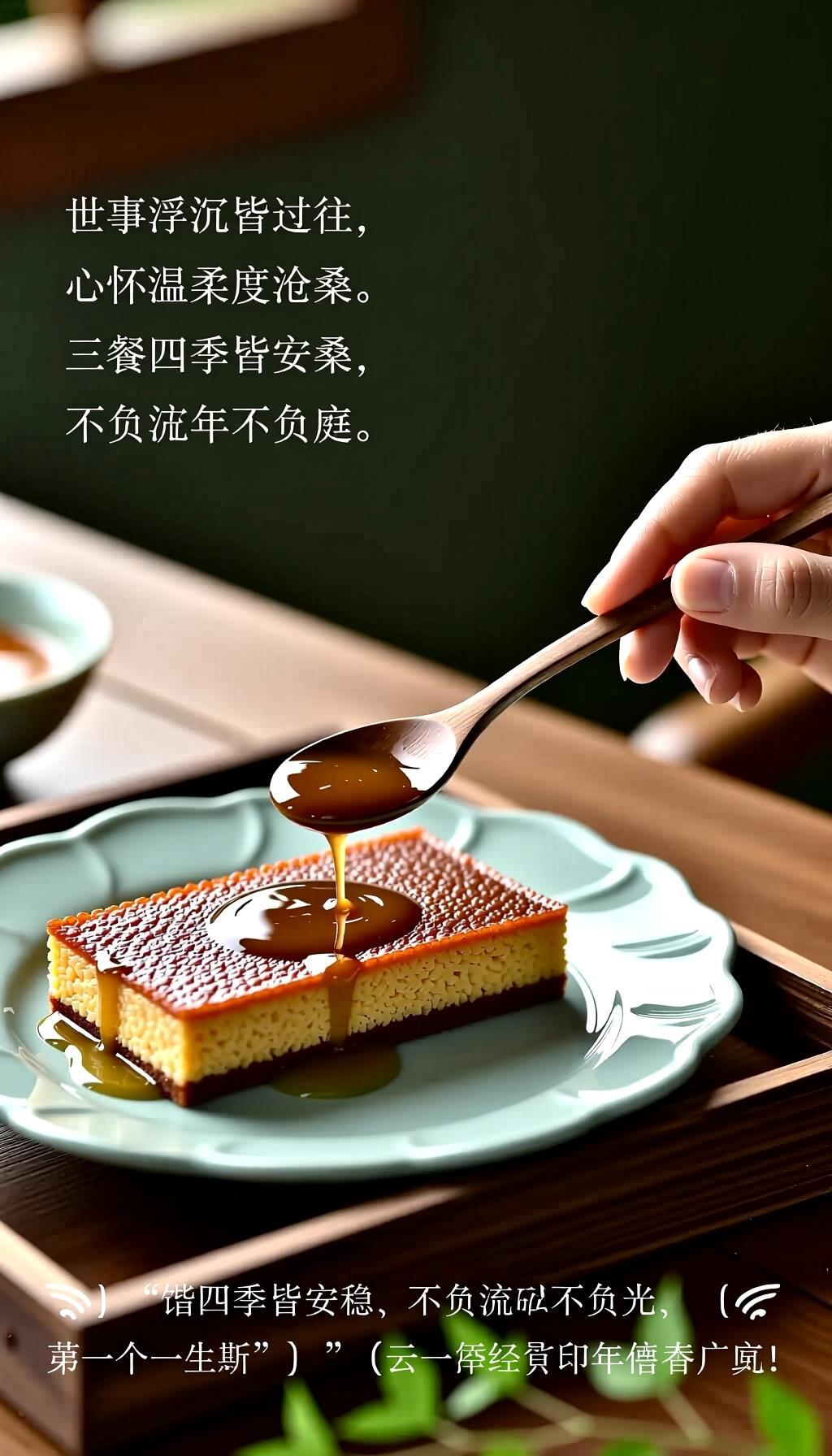 安渡
 
世事浮沉皆过往，
心怀温柔度沧桑。
三餐四季皆安稳，
不负流年不负光