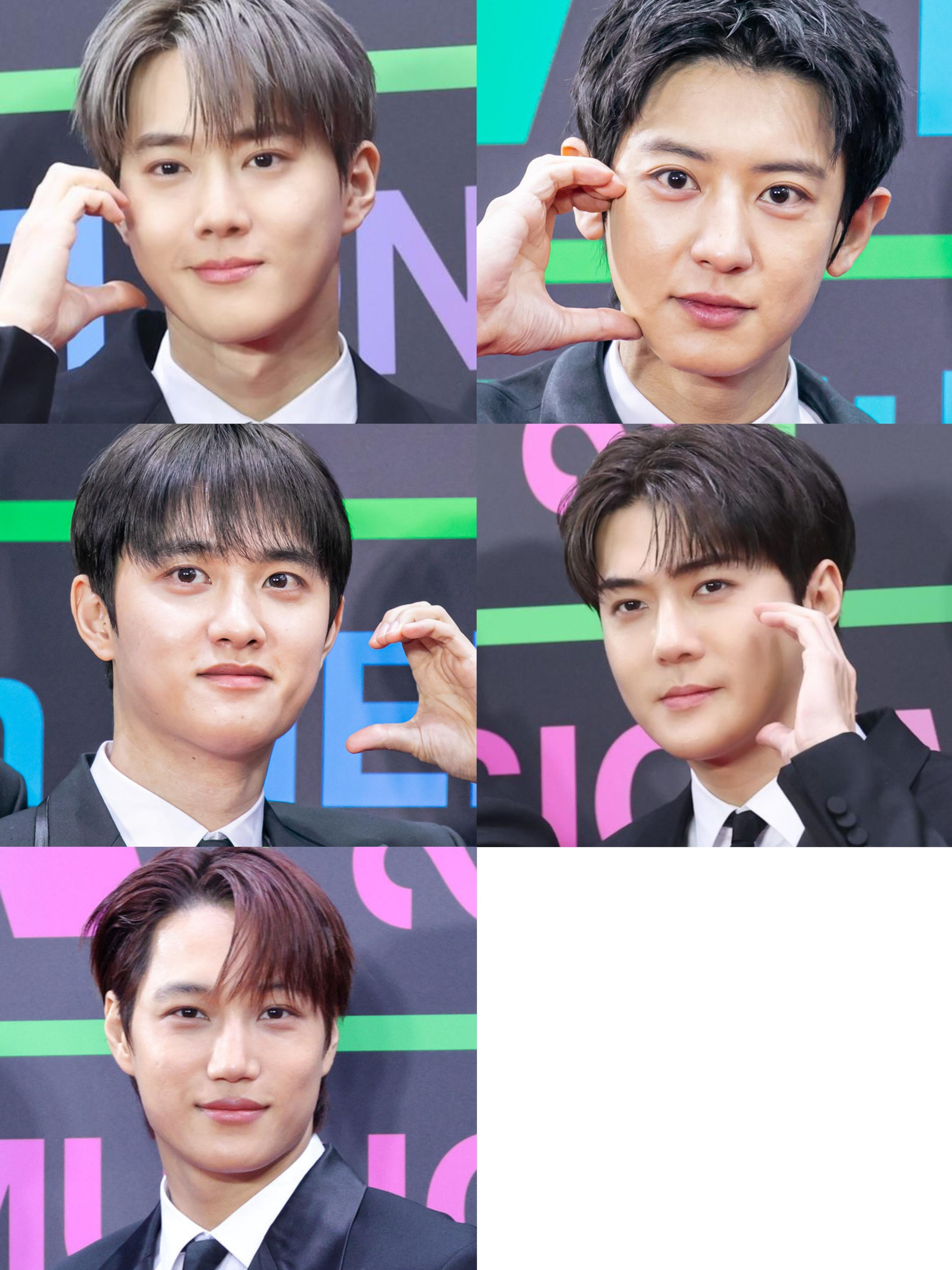 exo红毯生图...路人来看状态如何？ 