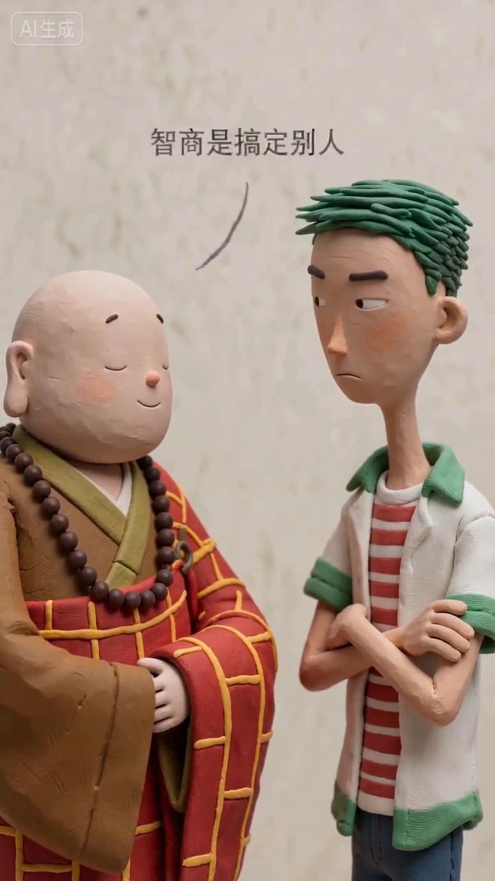 智商和情商有什么区别？都是搞定一个人，智商是搞定别人，情商是搞定自己。
