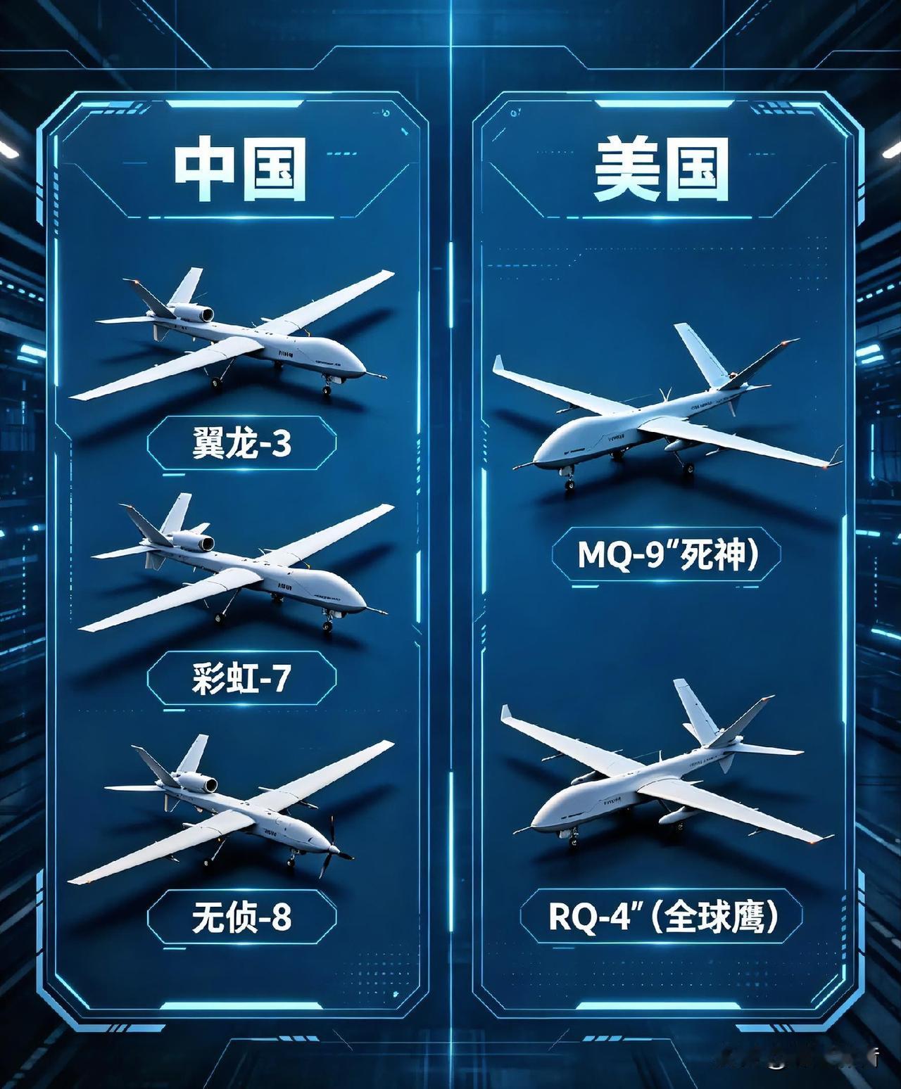 碾压还是追赶？🚀中美无人机差距真相💡2026最新对比
 
你敢信？2026年