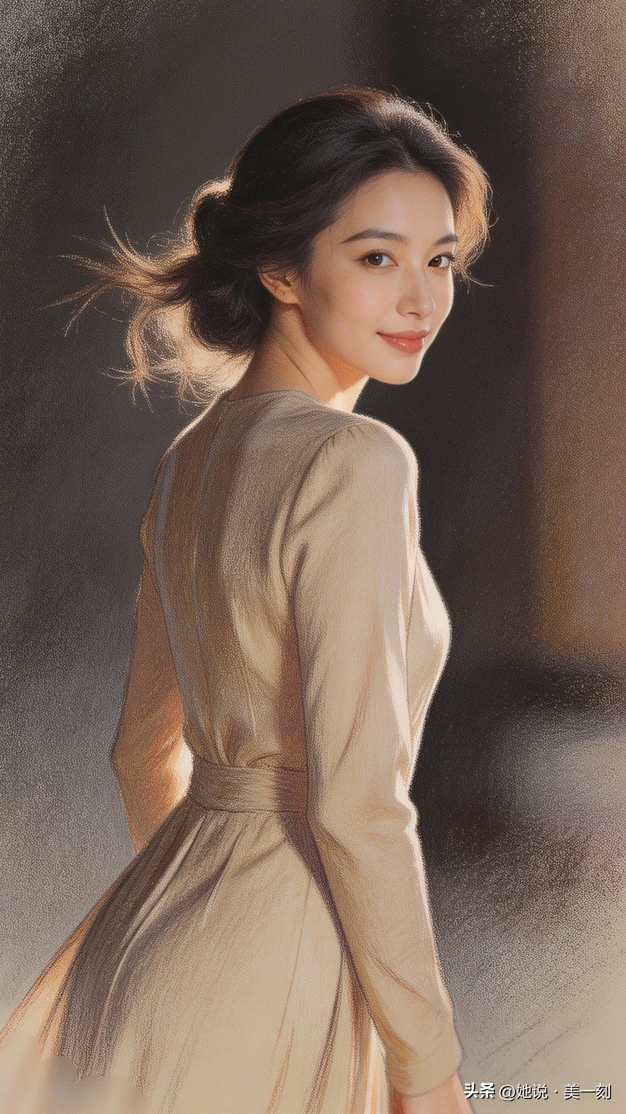 温柔时光，岁月静好，愿你被这个世界温柔以待。什么样的穿搭显得年轻?