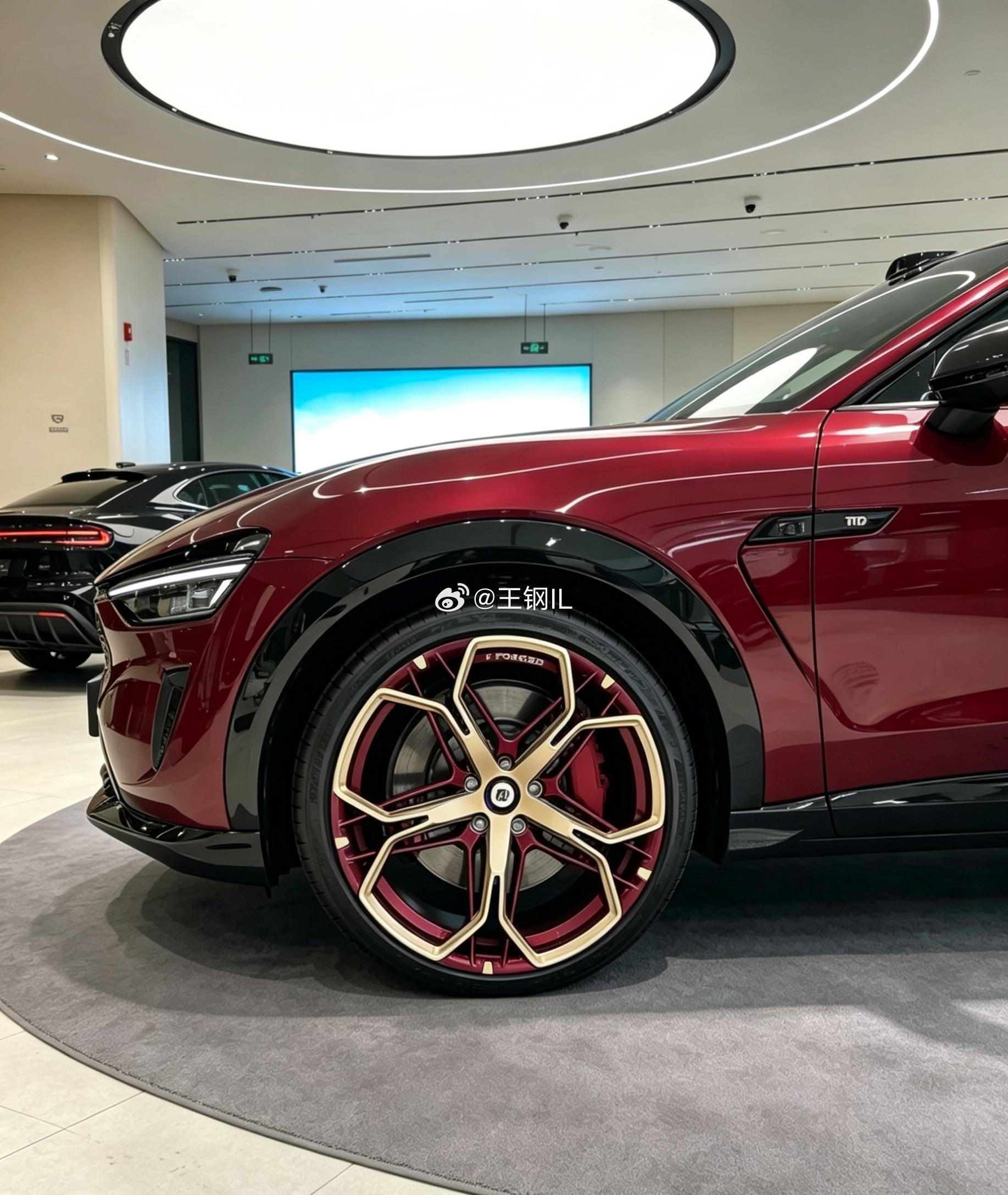 小米YU7 GT终极形态  显眼轮毂，颜值担当。小米yu7gt