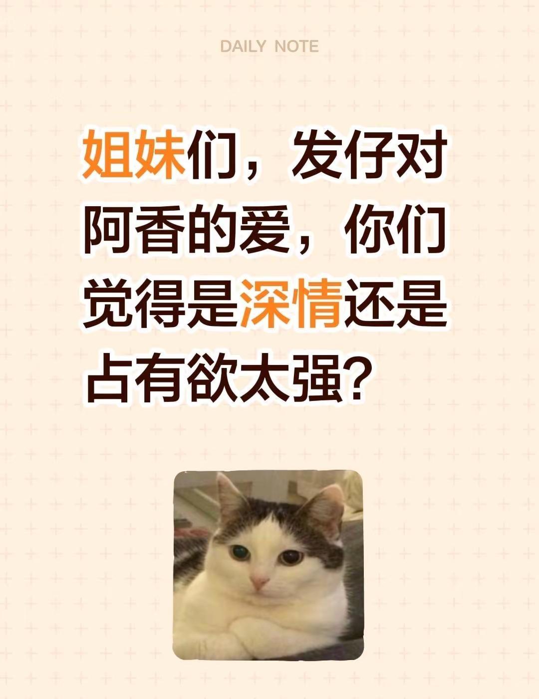姐妹们，发仔对阿香的爱，你们觉得是深情还是占有欲太强？七十二家房客发仔阿香 粤语