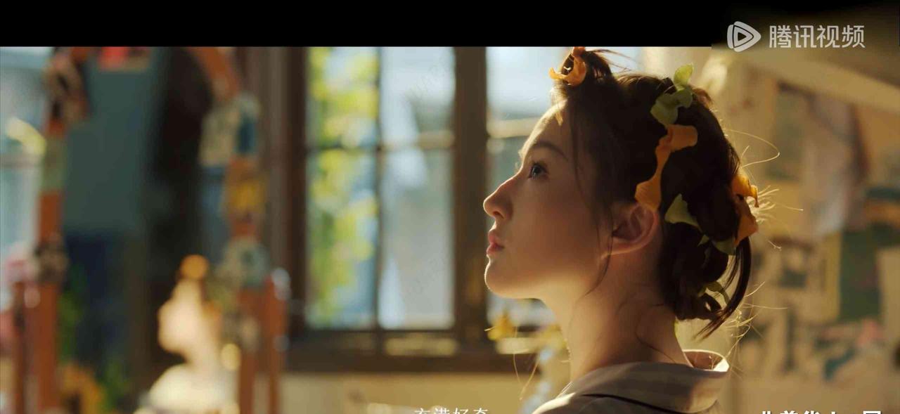 又出美照了，仙女姐姐刘亦菲新剧《玫瑰故事》，美出新高度啊！