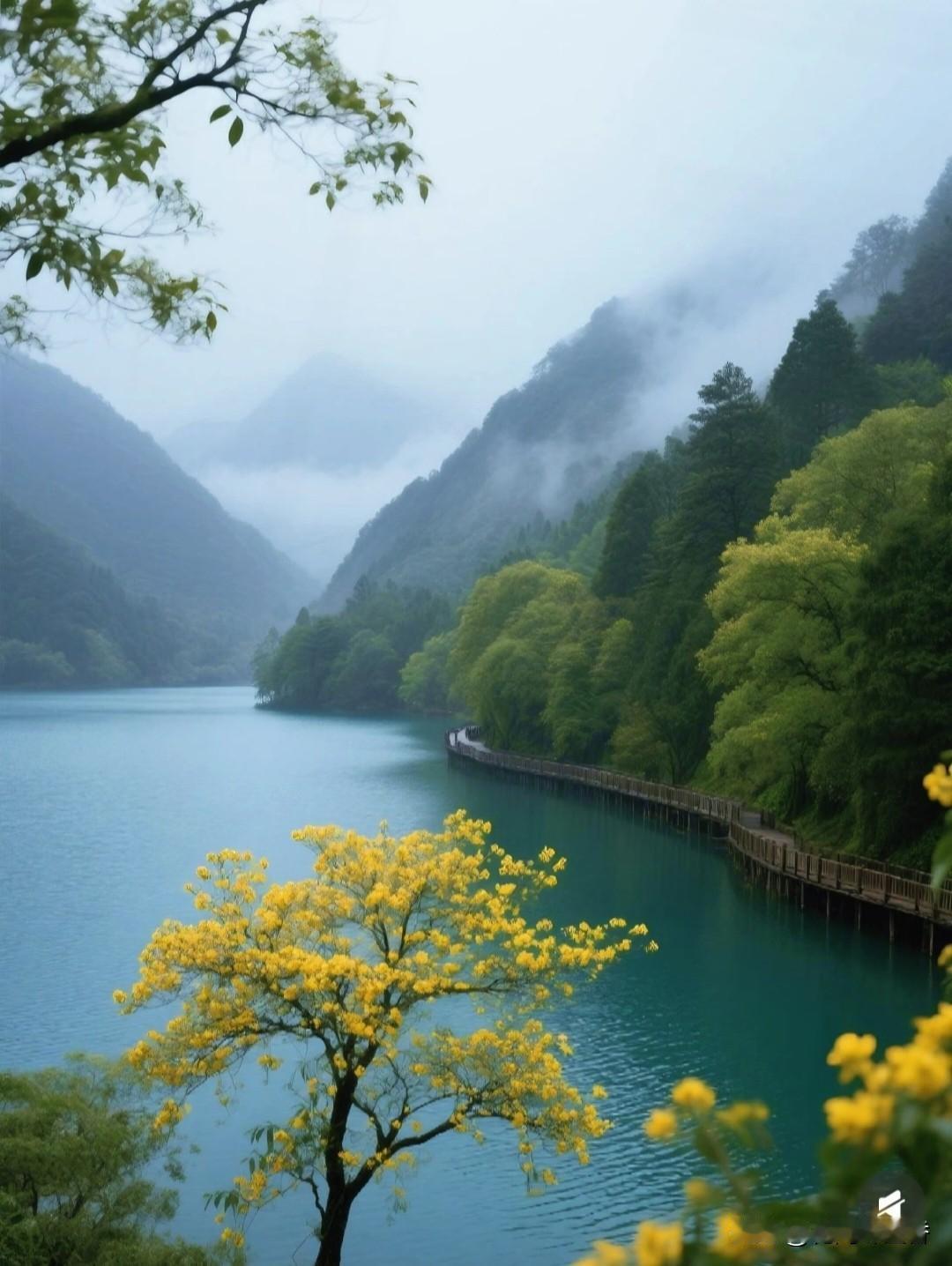 上联：一山一水一风景，如何对下联 一诗一画一情怀