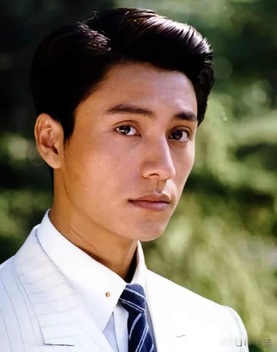 当年他是个清秀的双眼皮帅哥“金燕西”，如今，他清秀的轮廓消失了，他的欧式大双眼皮