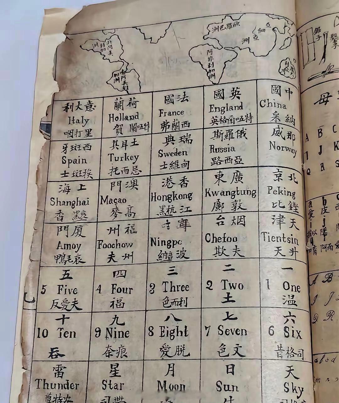 清朝原来是这么学英语的 