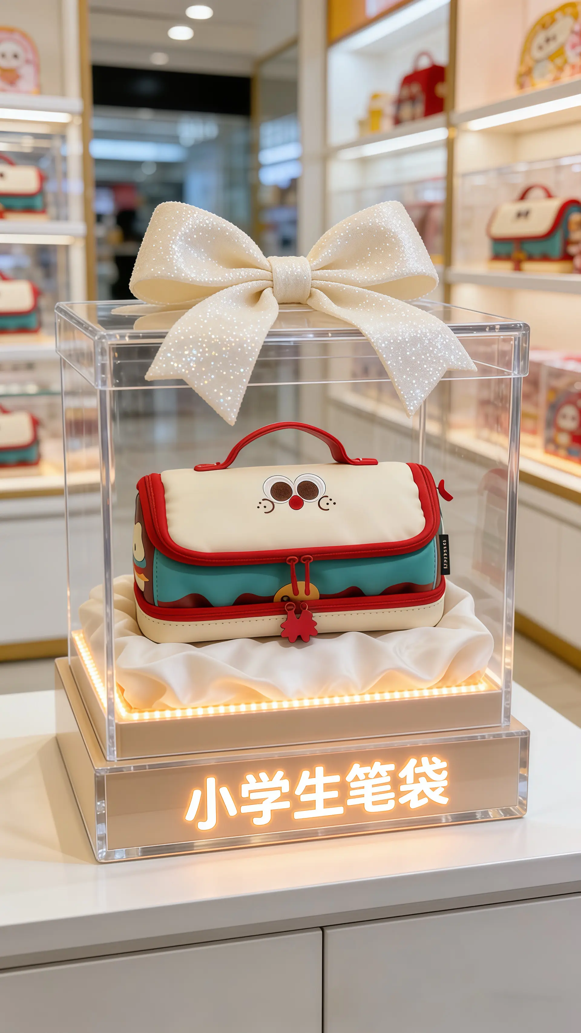 这个小房子笔袋也太萌了吧！立体的房子造型，看起来小巧，其实很能装哦！像...