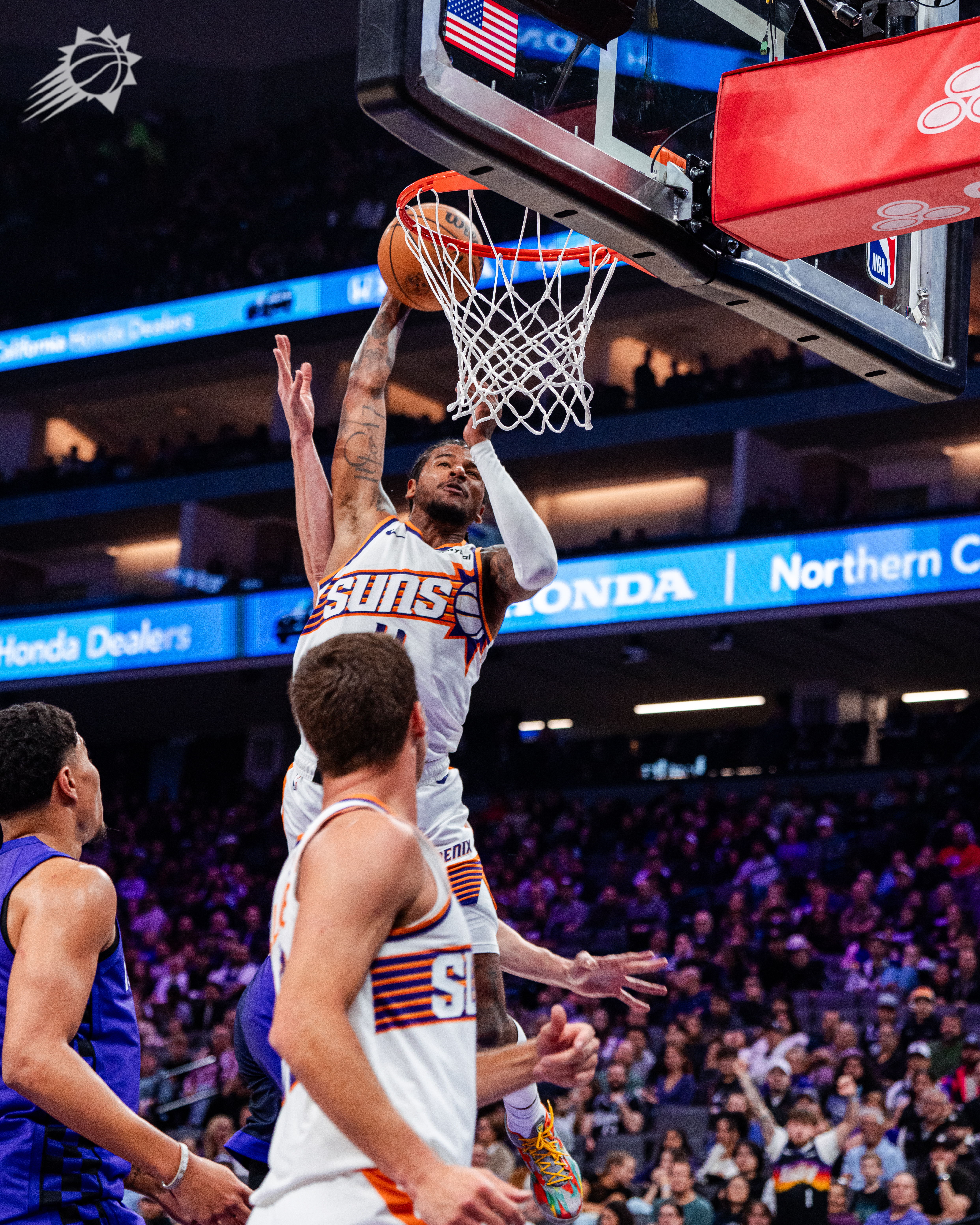 《赛场名画》 自行下载  菲尼克斯太阳 ｜旭日东升 ｜太阳vs国王