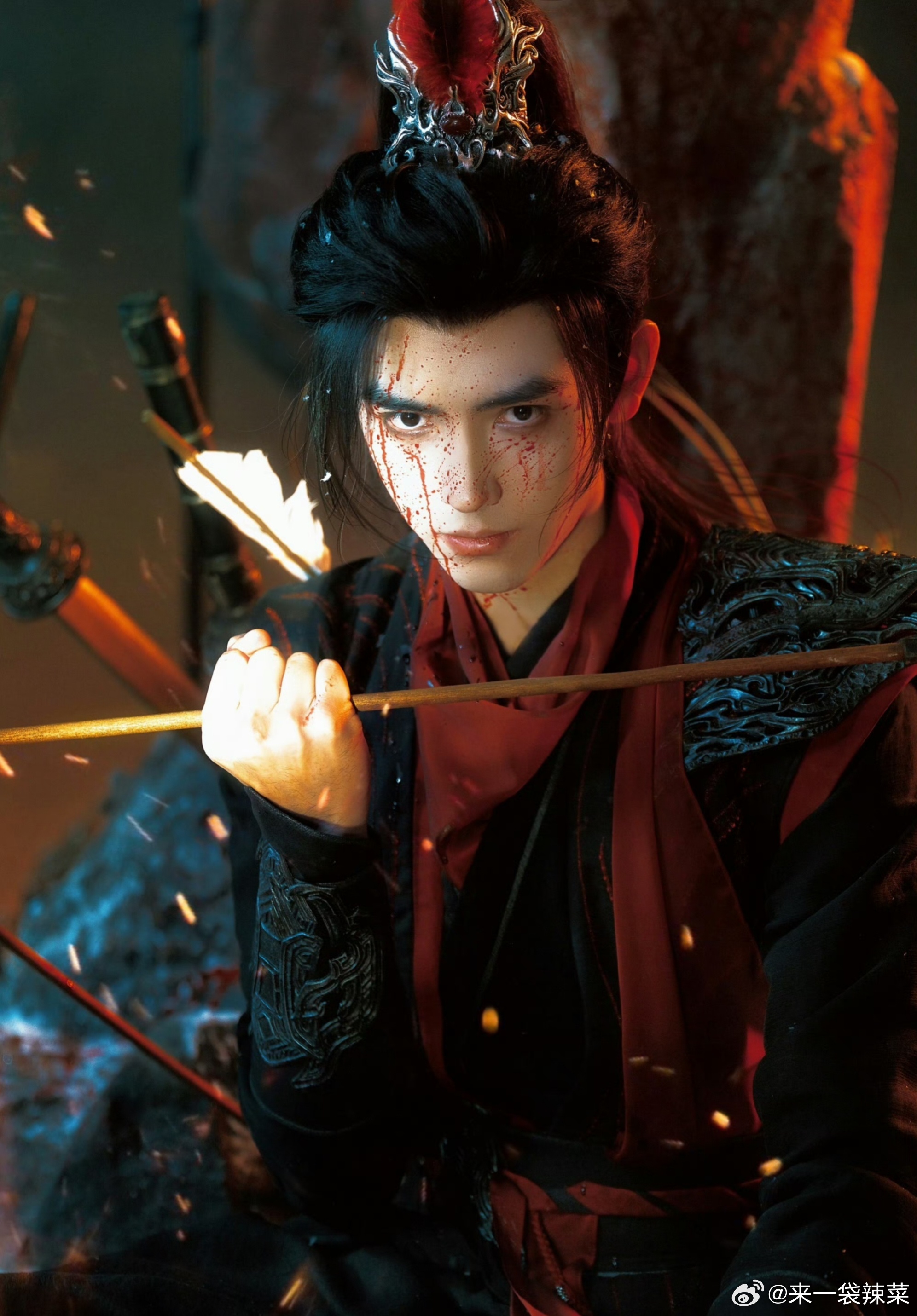 迪丽热巴、陈飞宇你俩有点太酷啦，《白日提灯》速速来夏弃疾拍的热巴陈飞宇