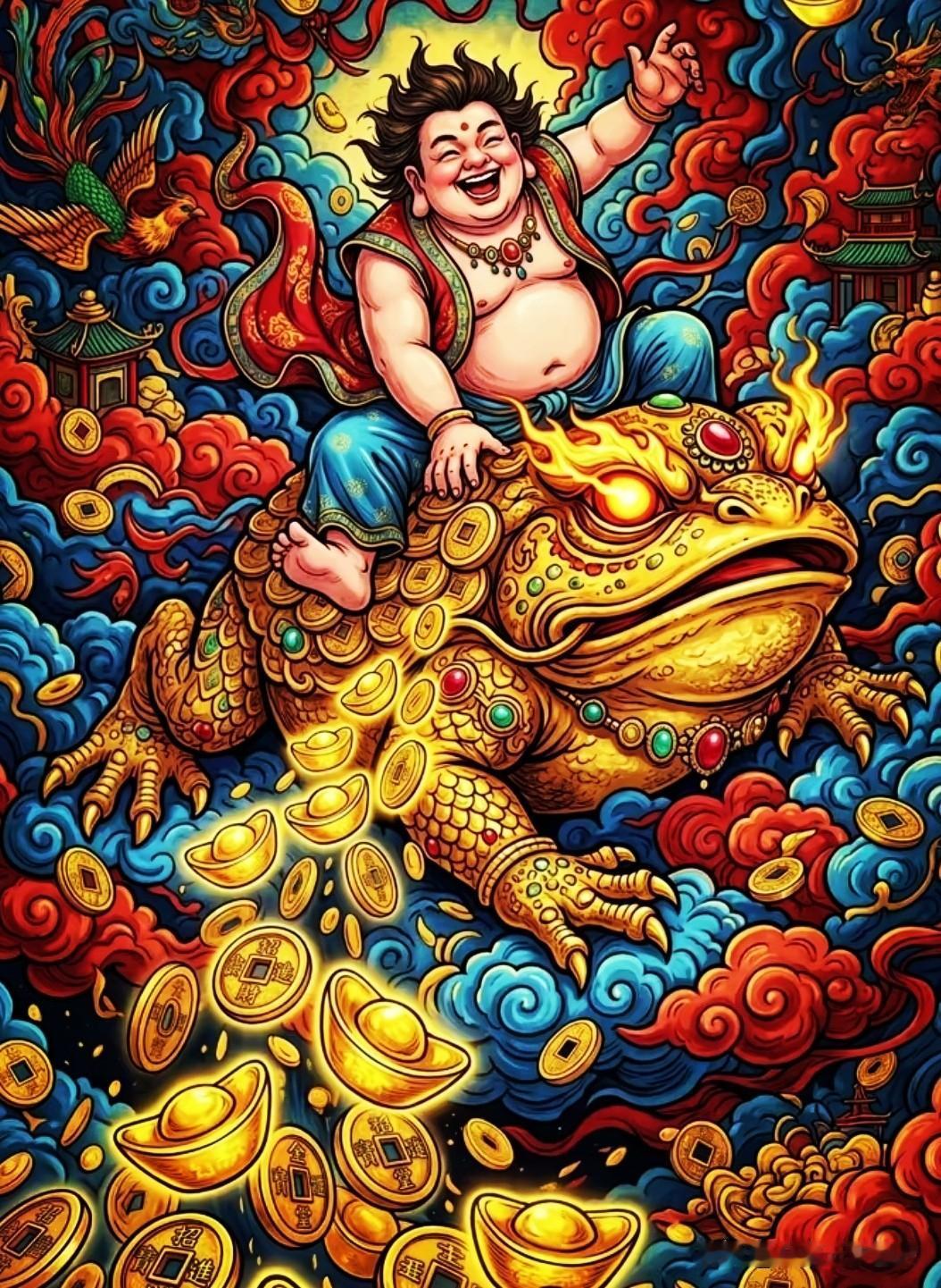 刘海戏金蟾——偏财祖师