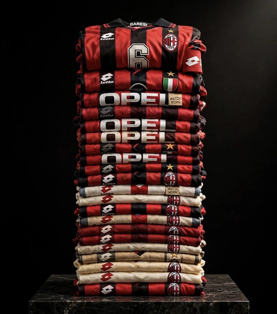 【6️⃣】 ♾️ 一身忠于米兰.❤️🖤sempremilan追思巴雷西