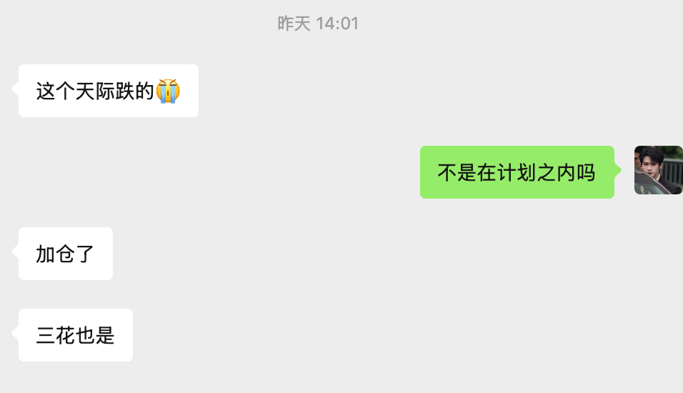 平常就做做 T 赚差价，咱也是生意人。 