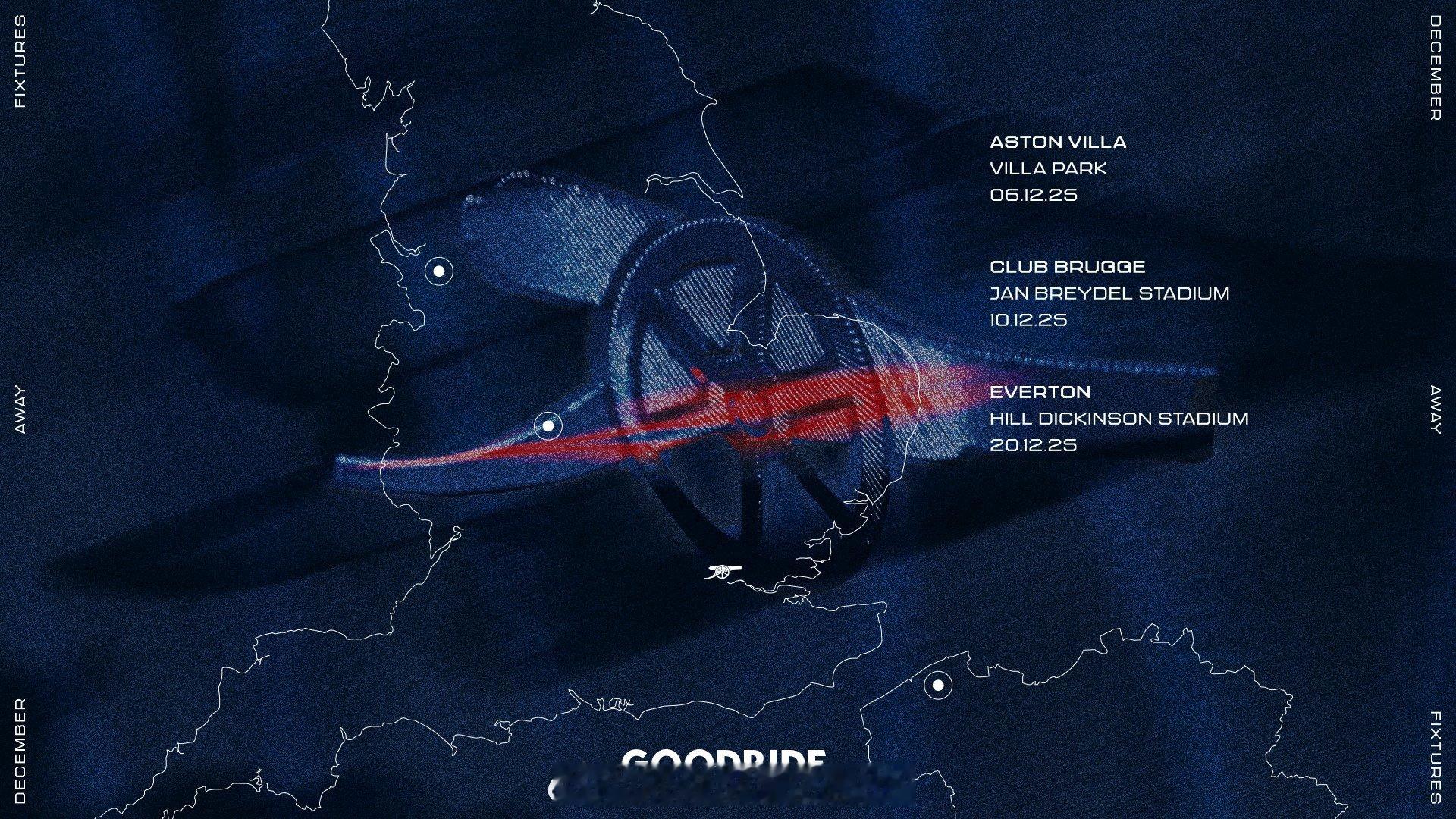 客场之旅准备就绪！🚗以下是我们2025年即将到访的球场。祝您旅途愉快！ 阿斯顿