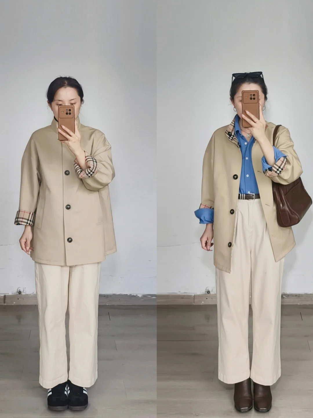 系扣穿不好看敞开穿又怕冷⚠️大可不必硬抗