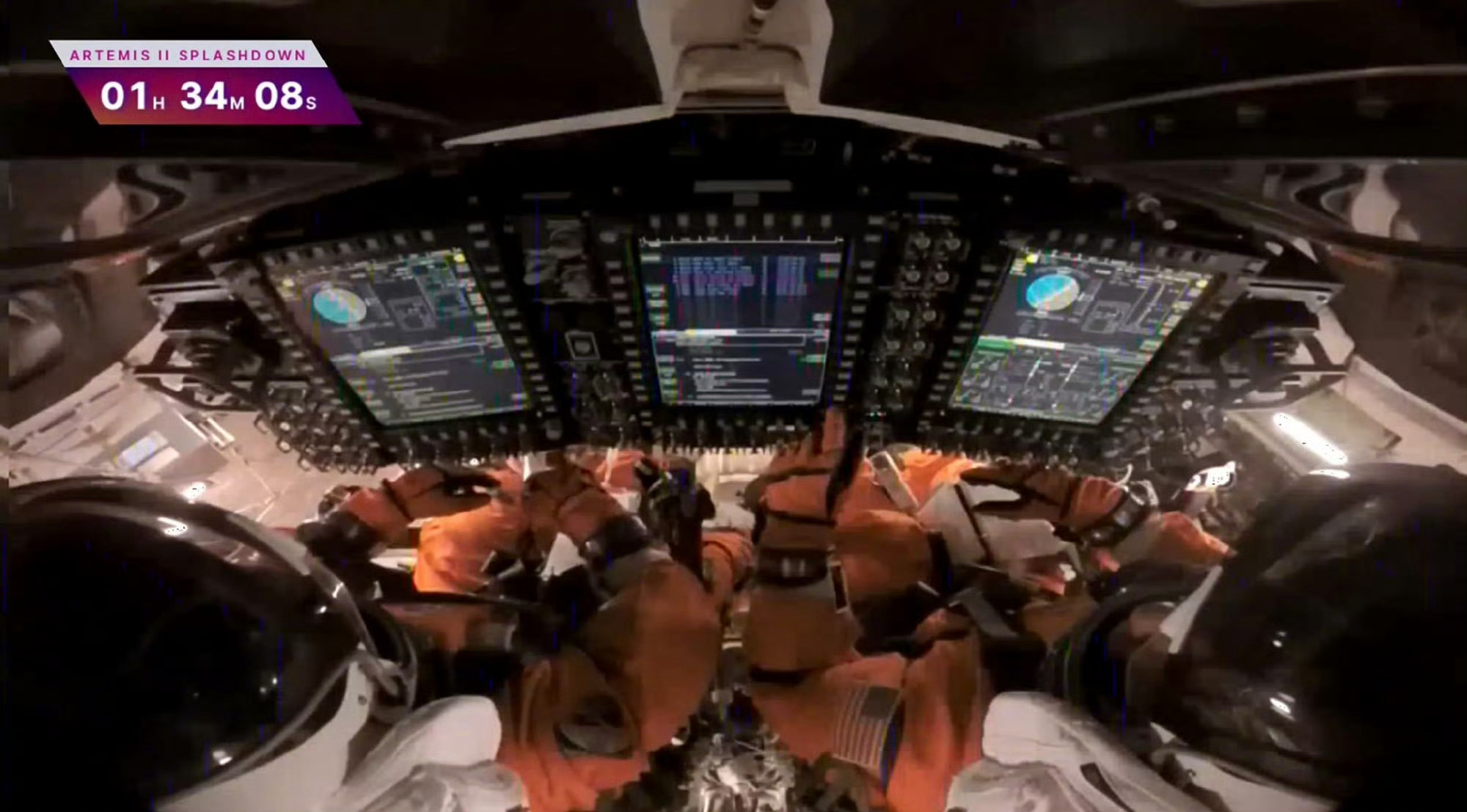 倒计时一小时！阿尔忒弥斯2号 返回地球🌏！【北京时间4月11日7时53分，阿尔