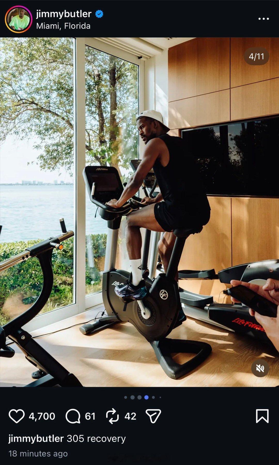 巴特勒目前在迈阿密恢复，希望勇士休赛期赶紧把他买断，然后再加入热火nba季后赛